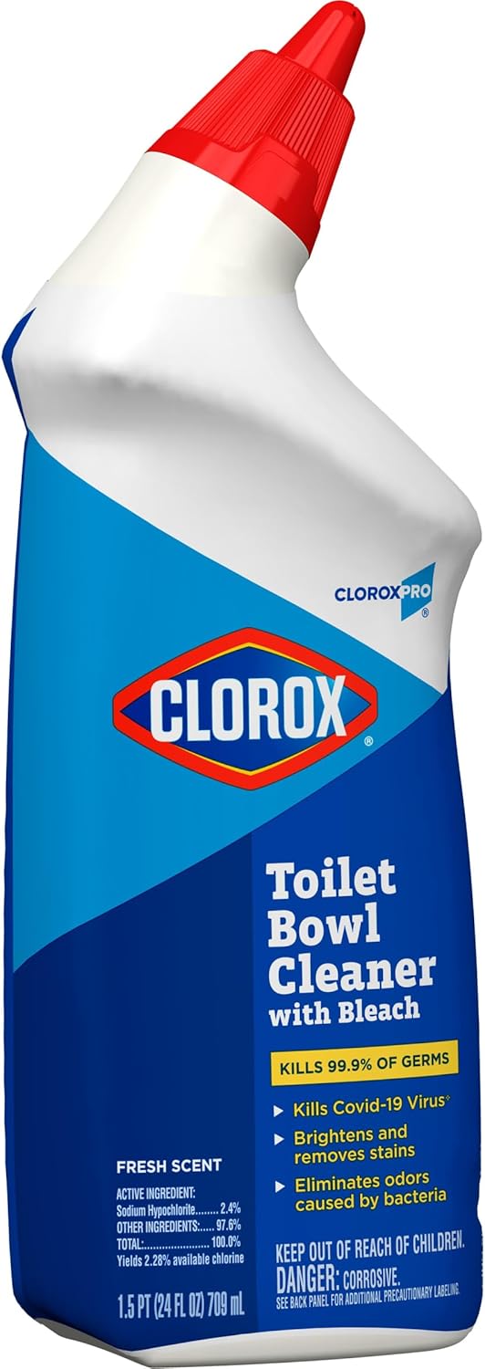 CloroxPro Toilet Bowl Cleaner 24 Ounces Pack of 12