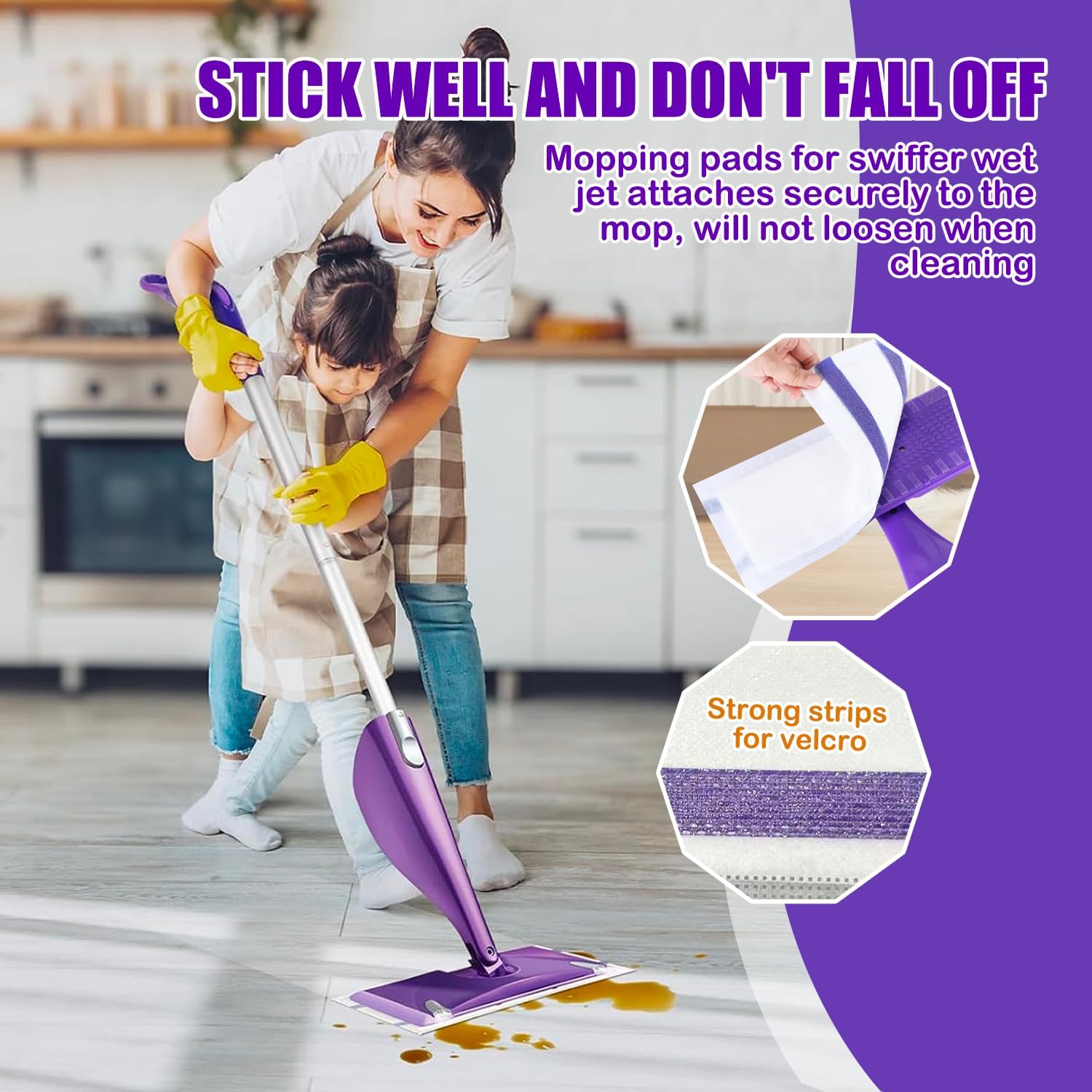 SVPSNUMSI Swiffer WetJet Mop Pad Refills 30 Count