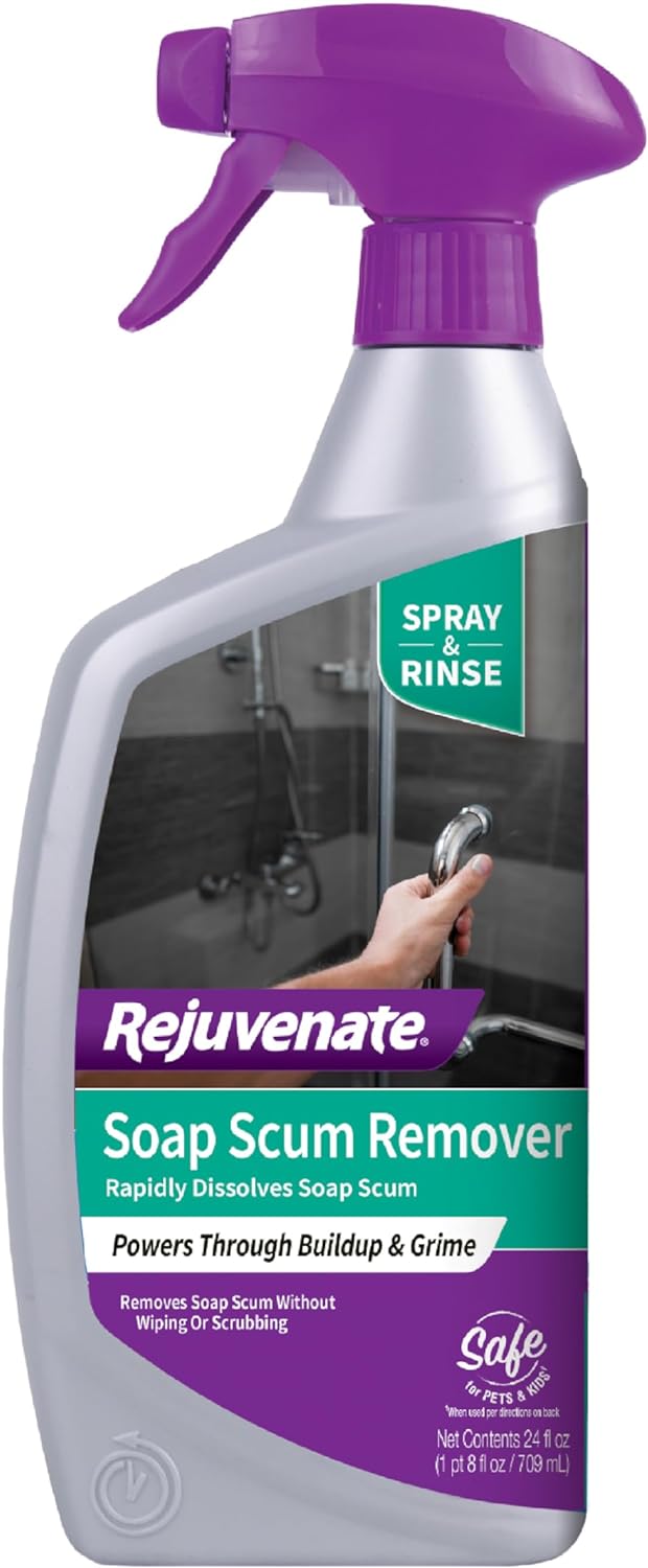 Rejuvenate Scrub Free Soap Scum Remover 24oz 1