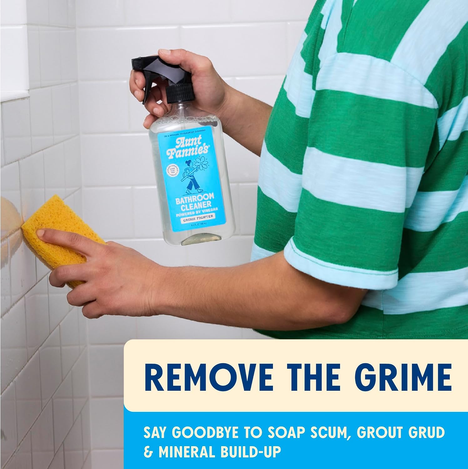Aunt Fannies Multipurpose Bathroom Cleaner Spray