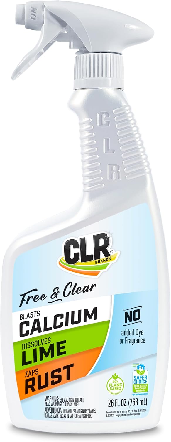CLR Calcium Lime Rust Remover 26 Oz Free Clear