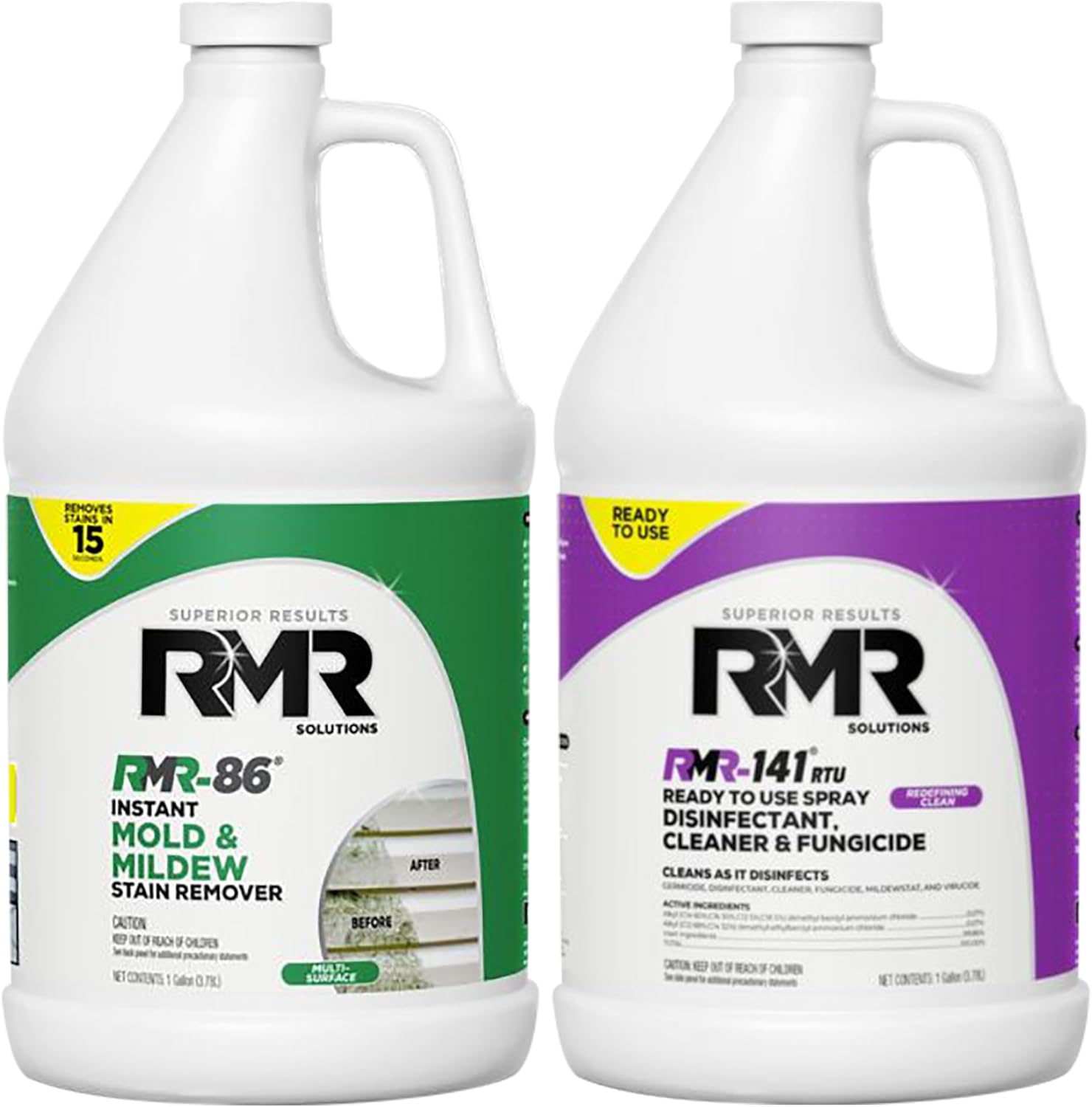 RMR Brands Mold Remover Bundle - 2 Gallon Bottles