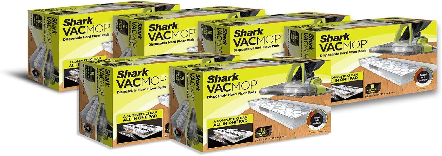 Shark VACMOP Replacement Mop Pads 60 ct 1