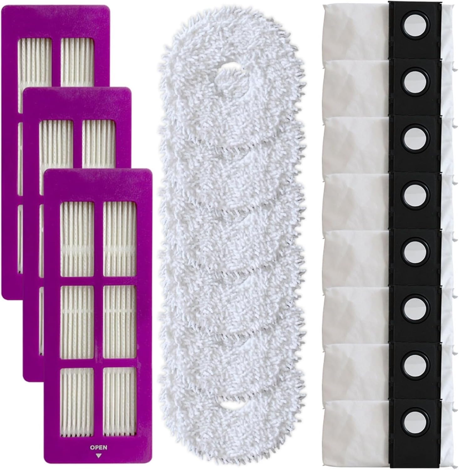 17PCS Eureka J15 Pro Ultra Floor Vacuum Replacement Kit
