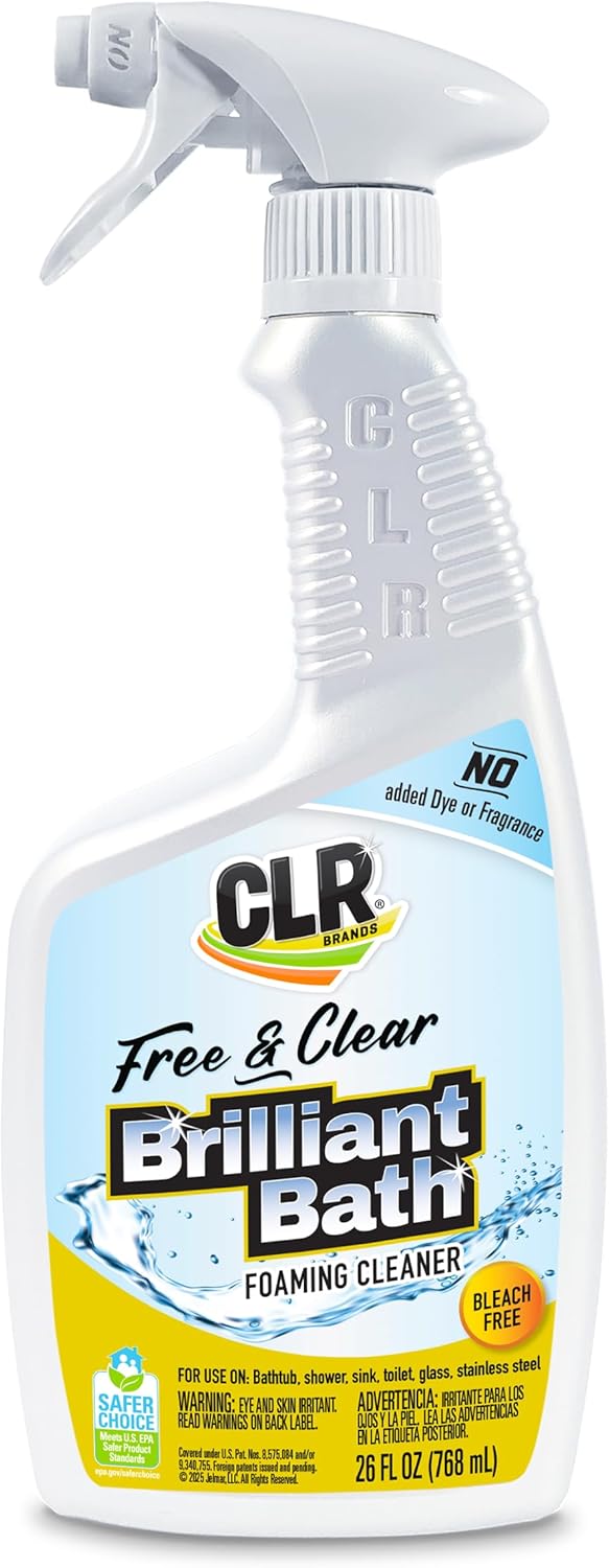 CLR Brilliant Bath Foaming Cleaner 26 Oz Free Clear
