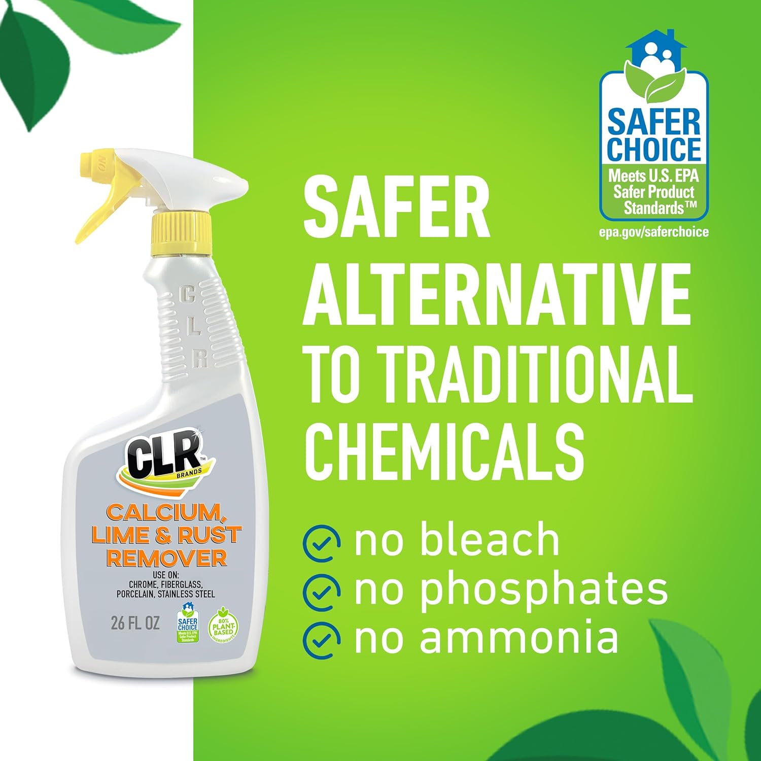CLR Calcium Lime Rust Remover 26 Oz Pack of 2 1