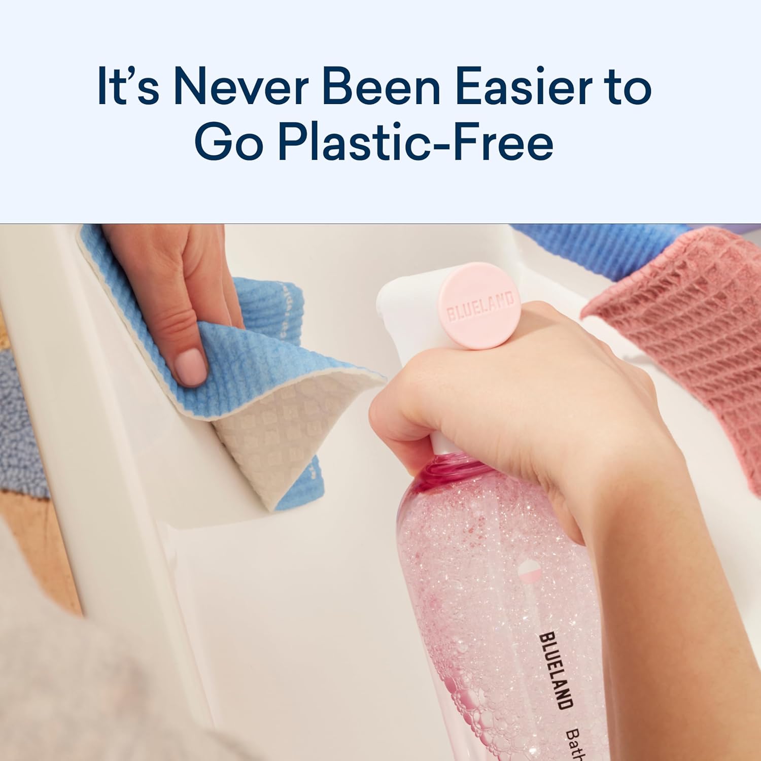 BlueLand Refillable Bathroom Cleaner 4-Pack
