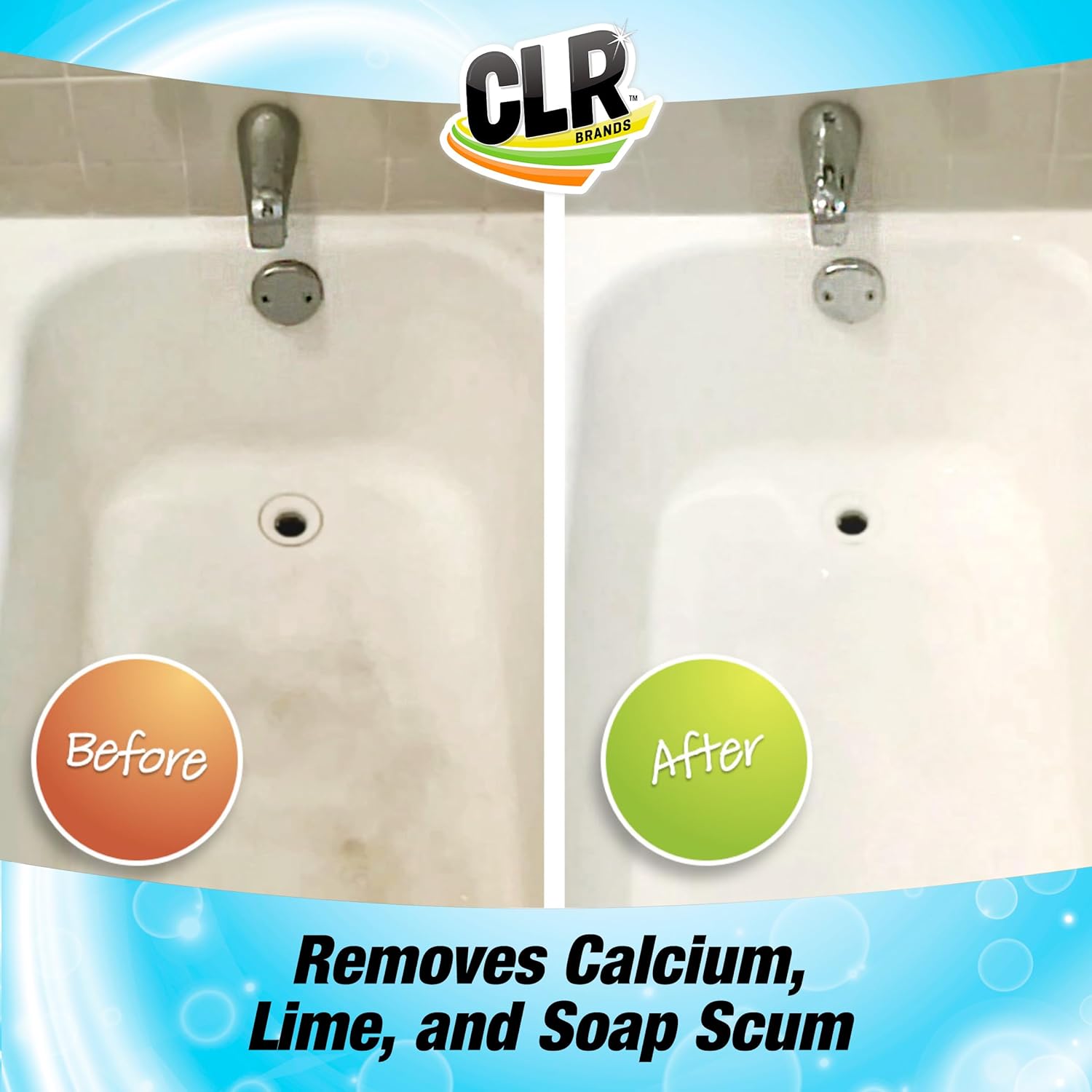 CLR Brilliant Bath Foaming Action Cleaner Spray - 26 Ounce Pack of 2