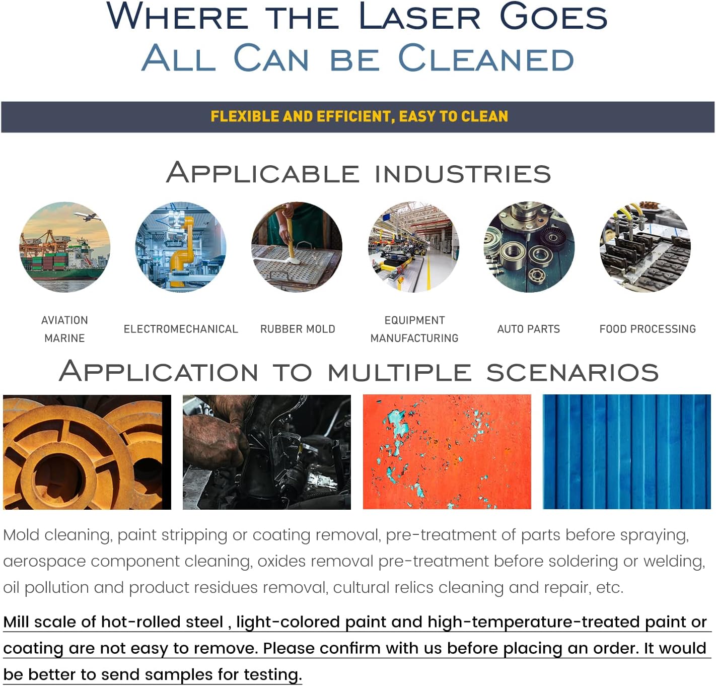 XINCHENG 2000W Laser Rust Remover Machine