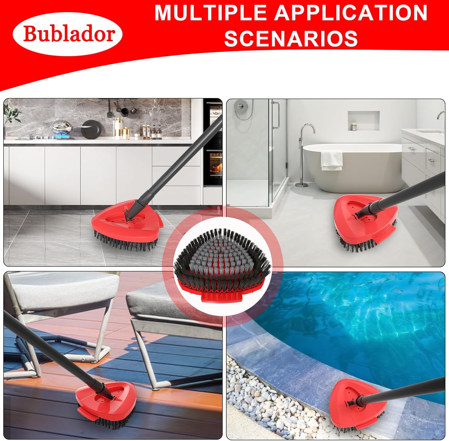 Bublador Spin Mop Replacement Head for O Cedar EasyWring