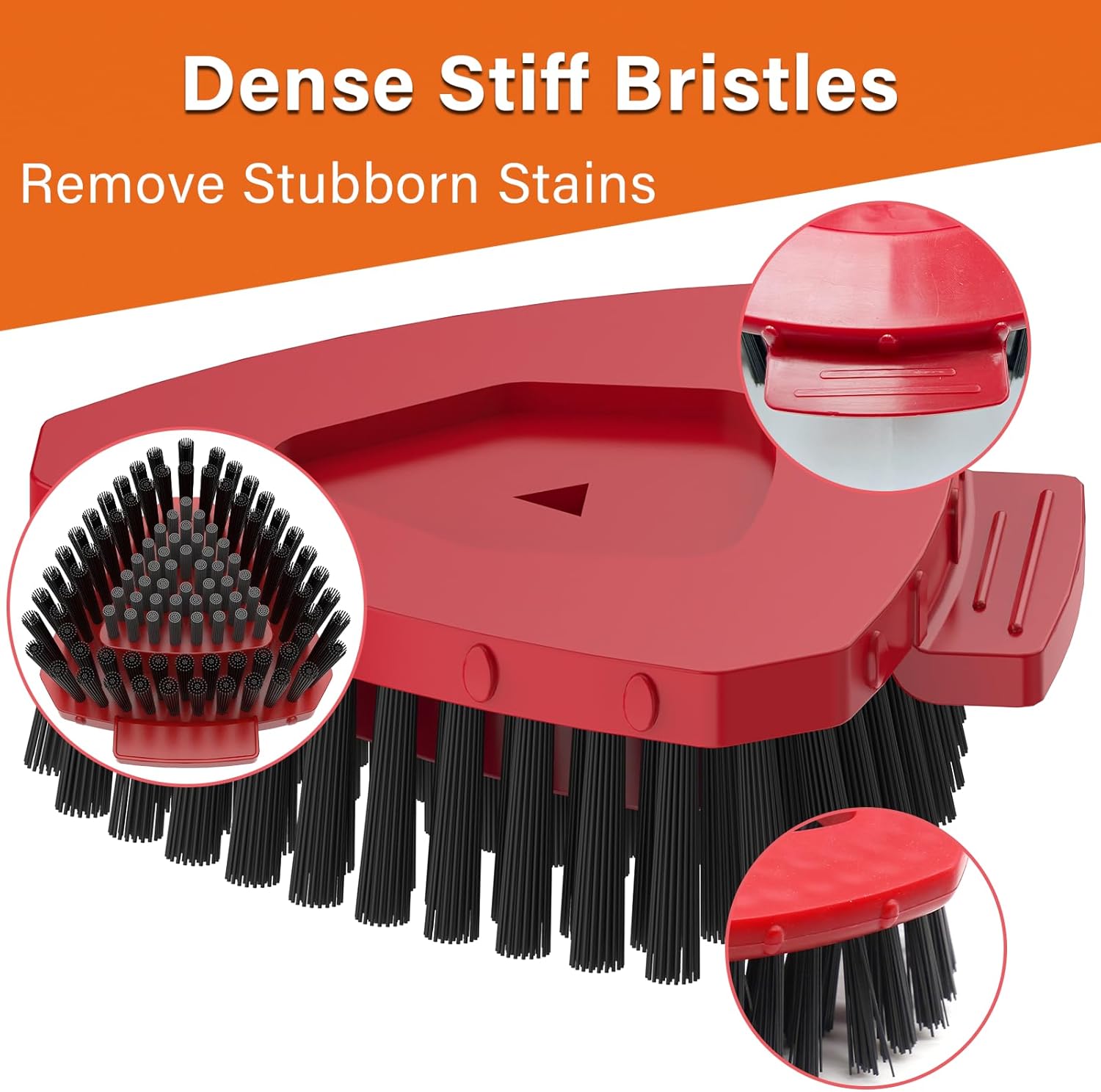 Fatmass Upgraded Spin Mop Replacement Brush for O-Cedar RinseClean 2 Tank