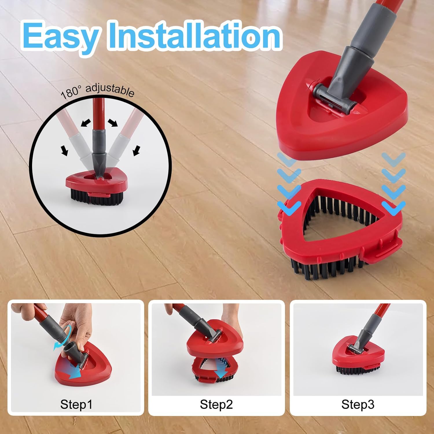 Heuihm Spin Mop Replacement Set for Ocedar Rinseclean 2 Tank System