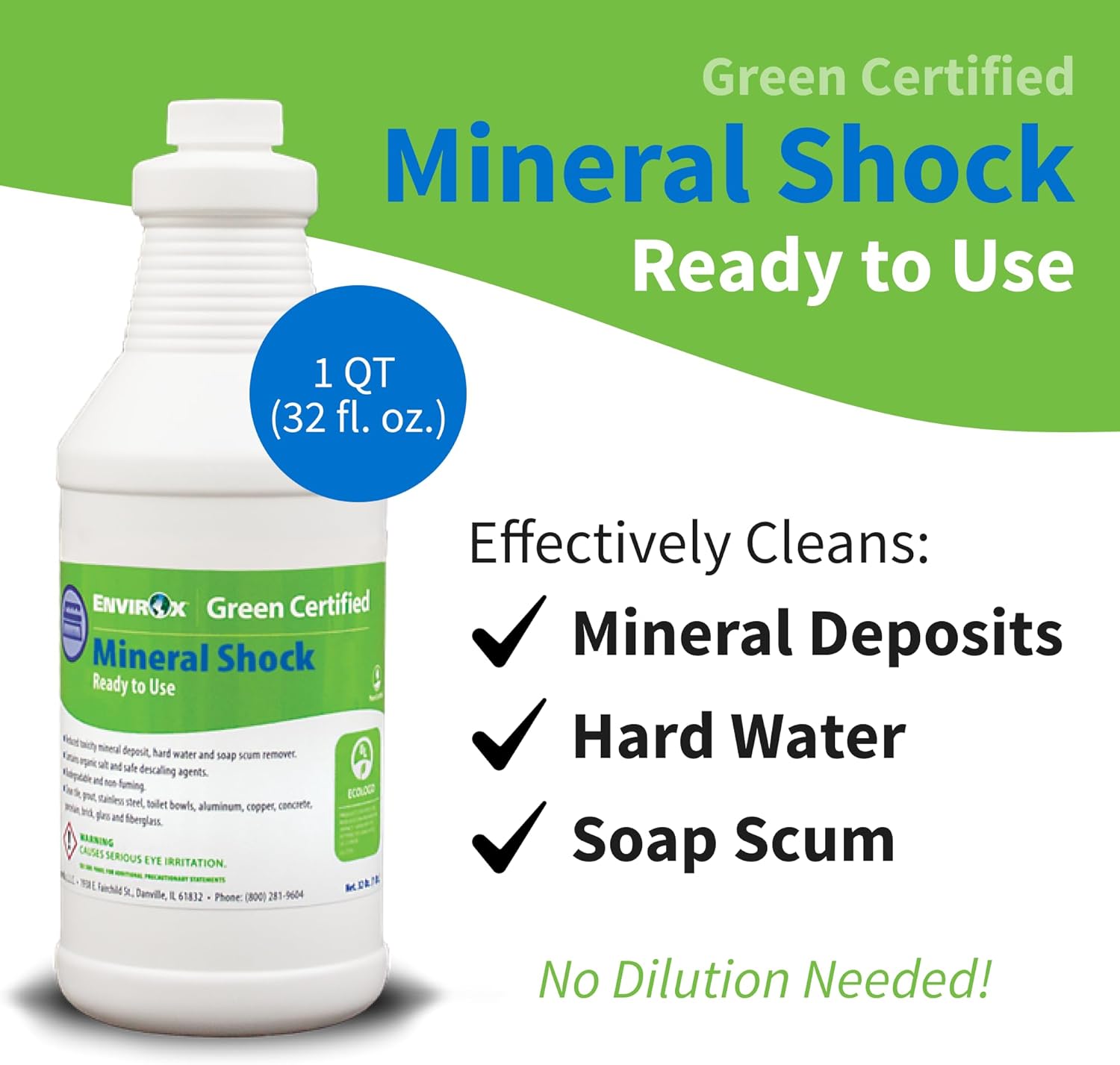 ENVIROX Mineral Shock RTU Scum Remover Pack of 2