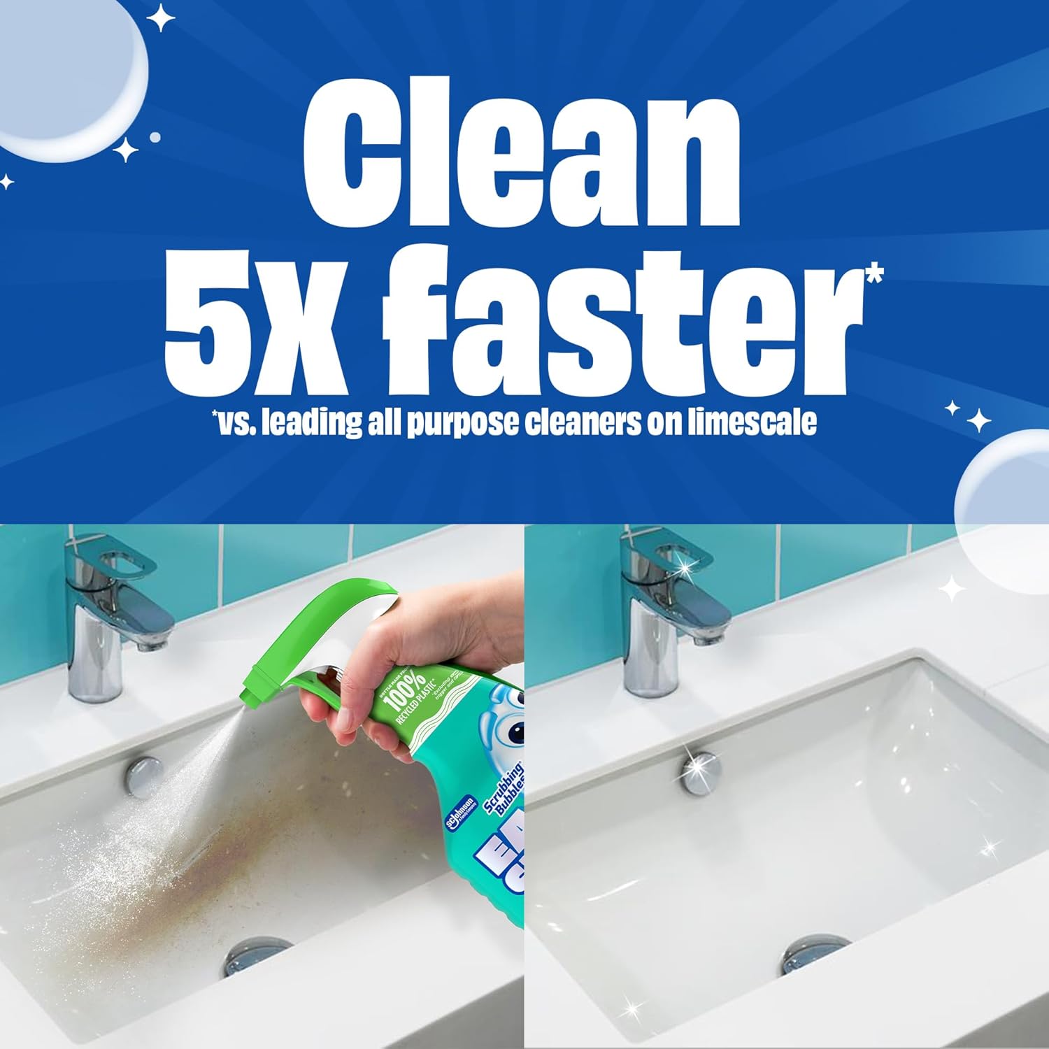Scrubbing Bubbles Easy Clean Foaming Bathroom Cleaner Spray 32 oz