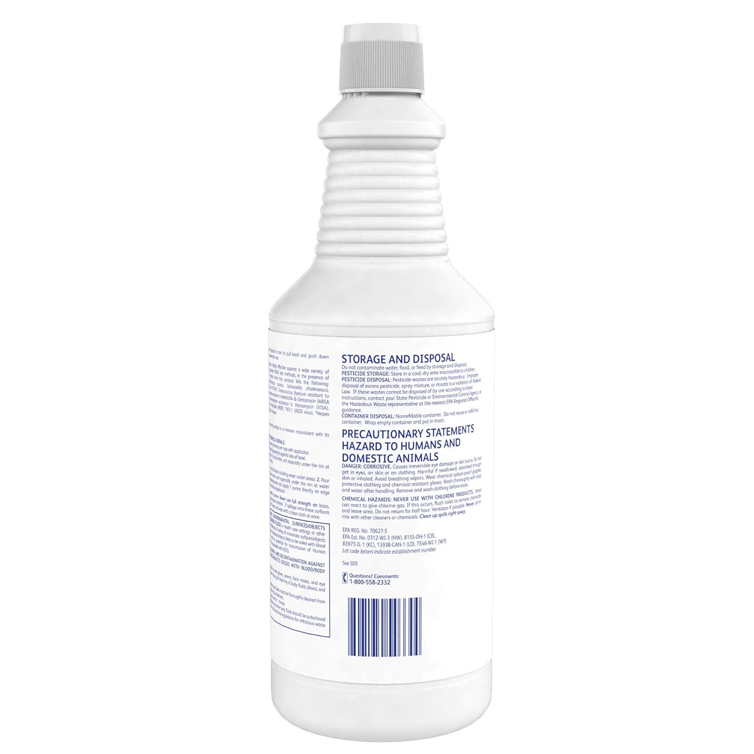 CREW Clinging Toilet Bowl Cleaner with Floral Scent
