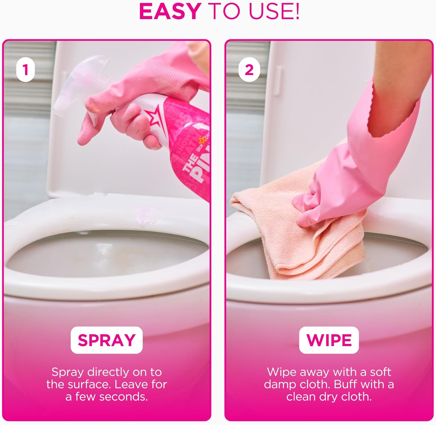 Stardrops - Pink Stuff Bathroom Foam Cleaner 30 fl oz