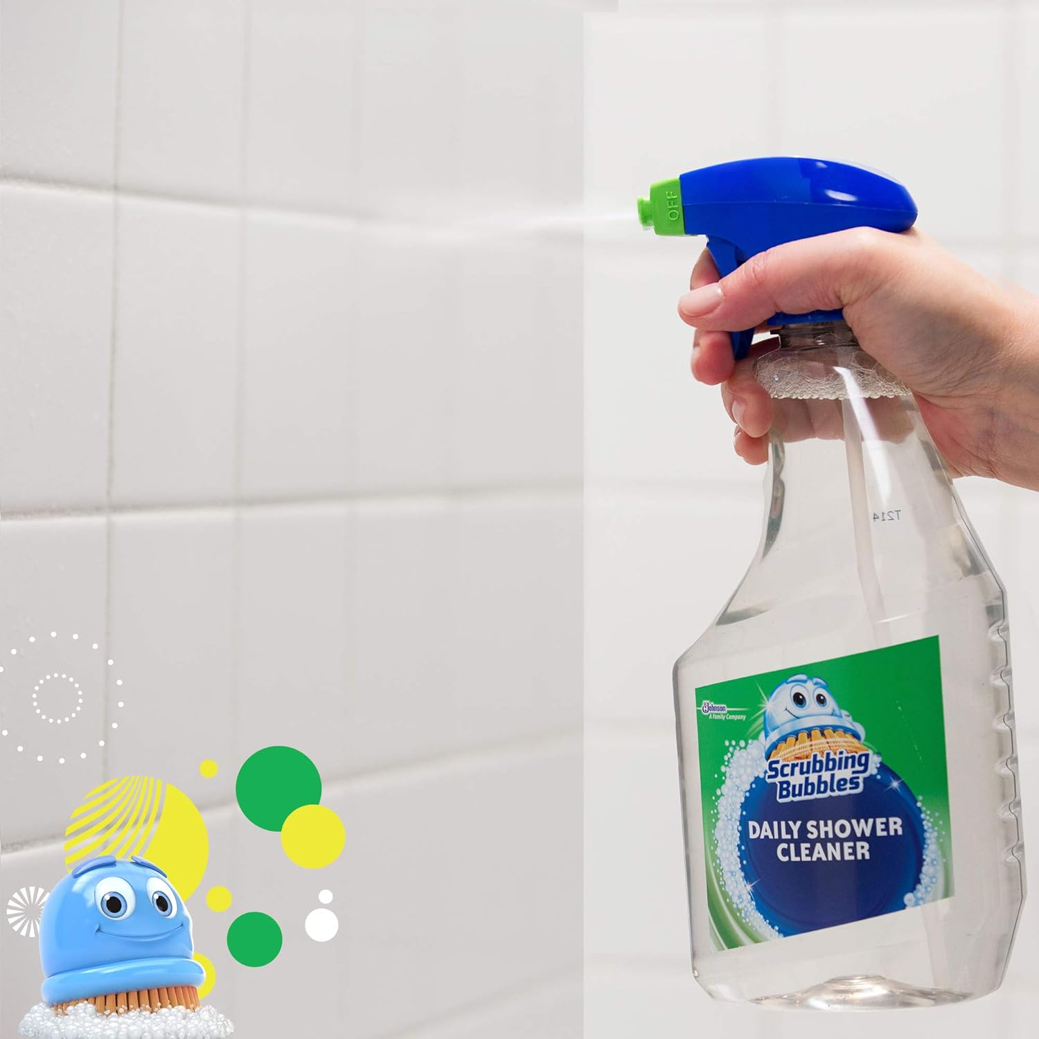 SC Johnson Scrubbing Bubbles Daily Shower Cleaner 32 oz