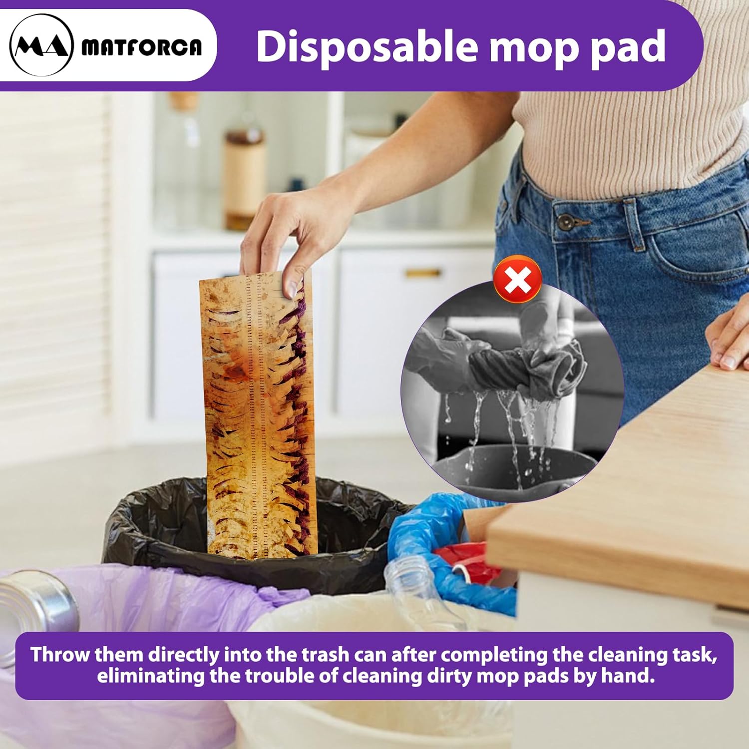 20 Pack Swiffer Power Mop Pads - Multi Surface Cleaning