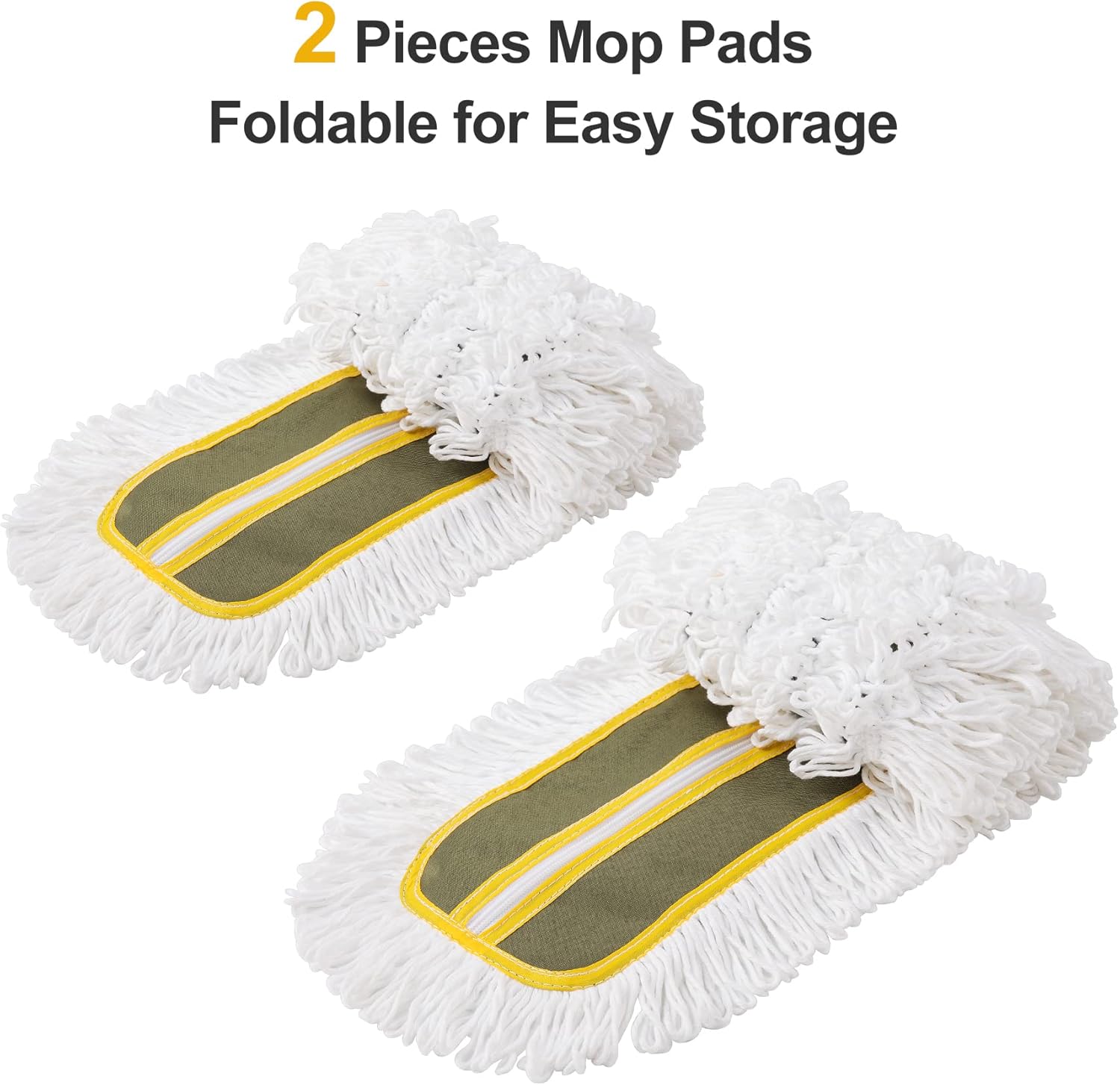 36 Inch Microfiber Mop Pads Replacement for CLEANHOME Industrial Dust Mop