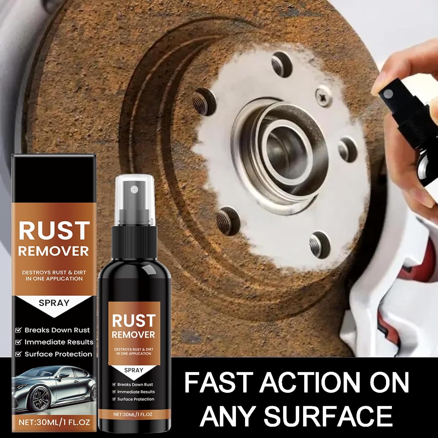 2025 Heavy Duty Rust Remover Spray 30ML