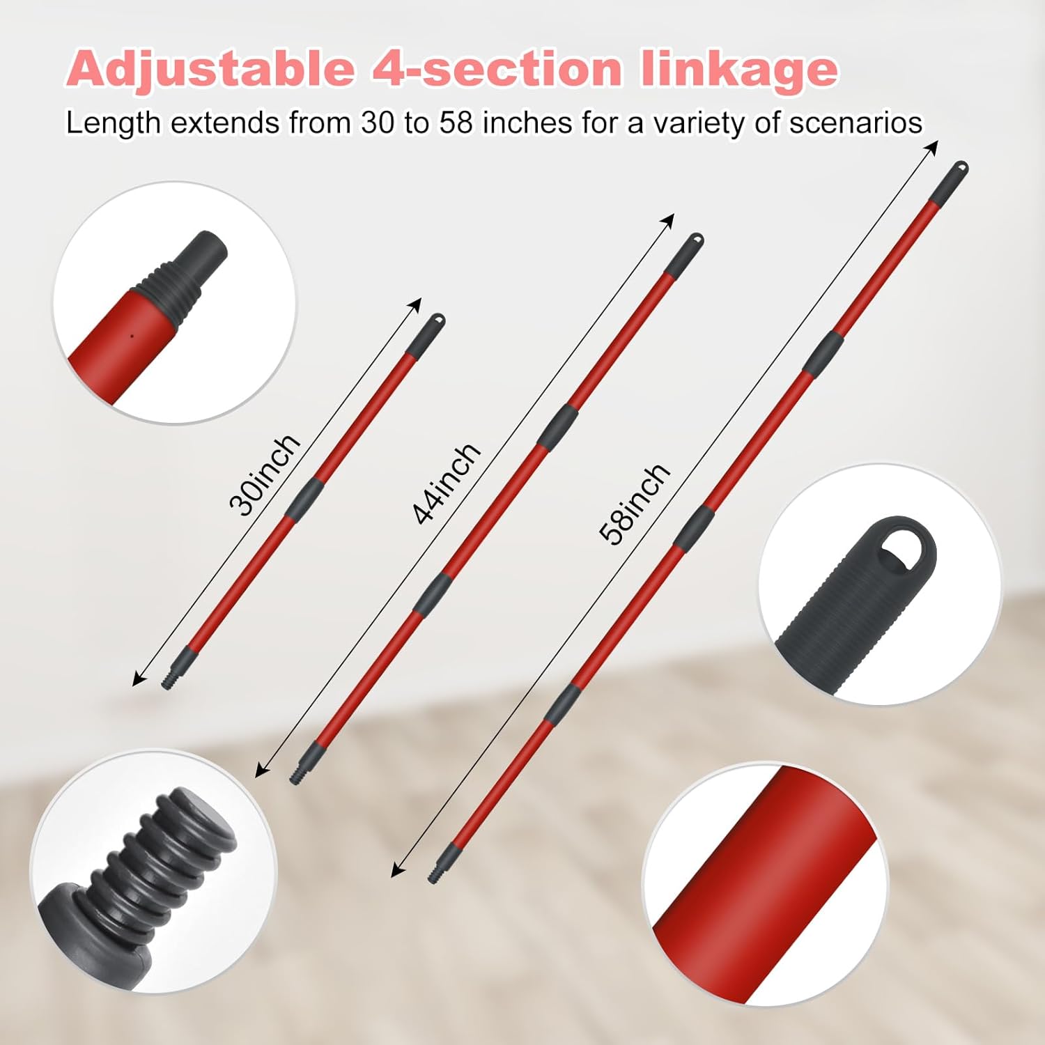 Uoiispet Spin Mop Heads Replacement for O Cedar 1-Tank System
