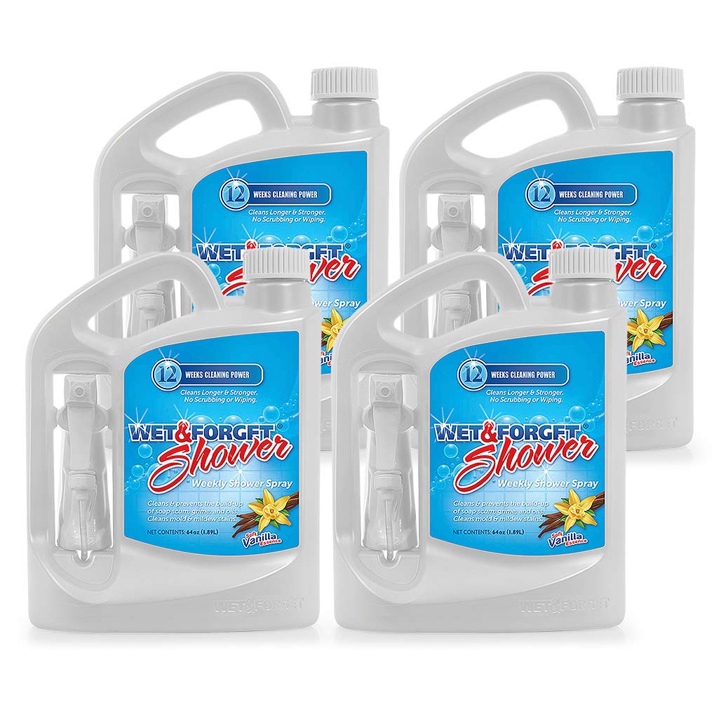 Wet and Forget 801064 Shower Cleaner 64 oz Pack 4