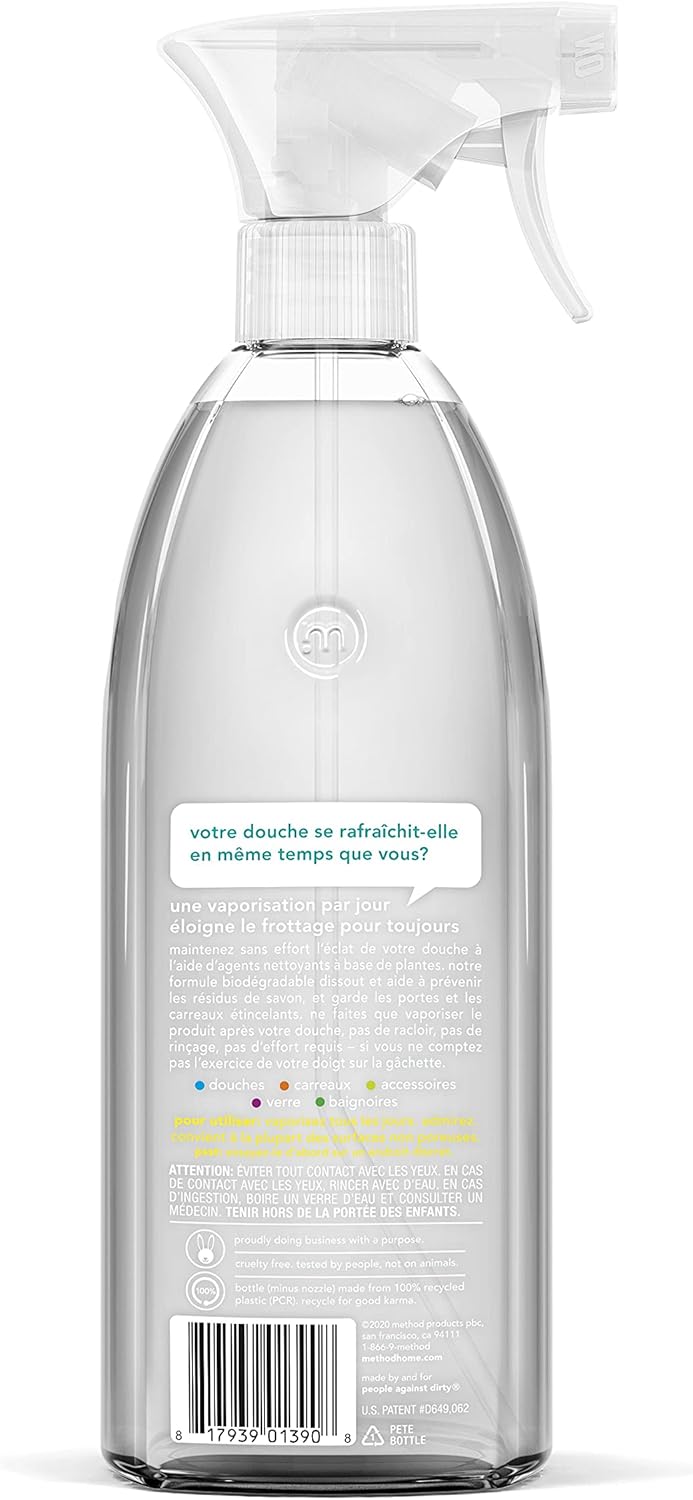 Method Daily Shower Cleaner Spray 28 Fl Oz Pack of 4 1