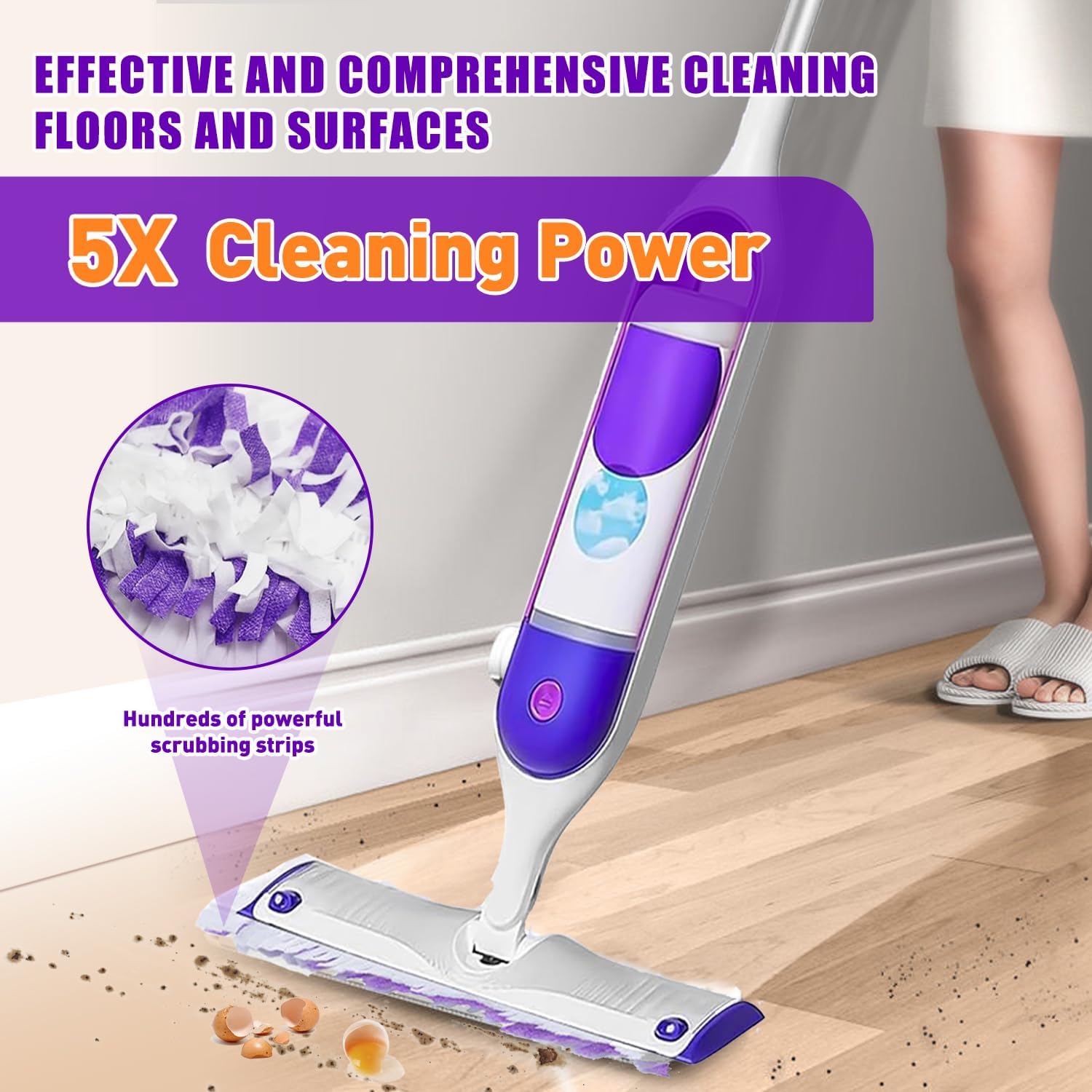Shu Yuan Power Mop Pads Refills 20 Count