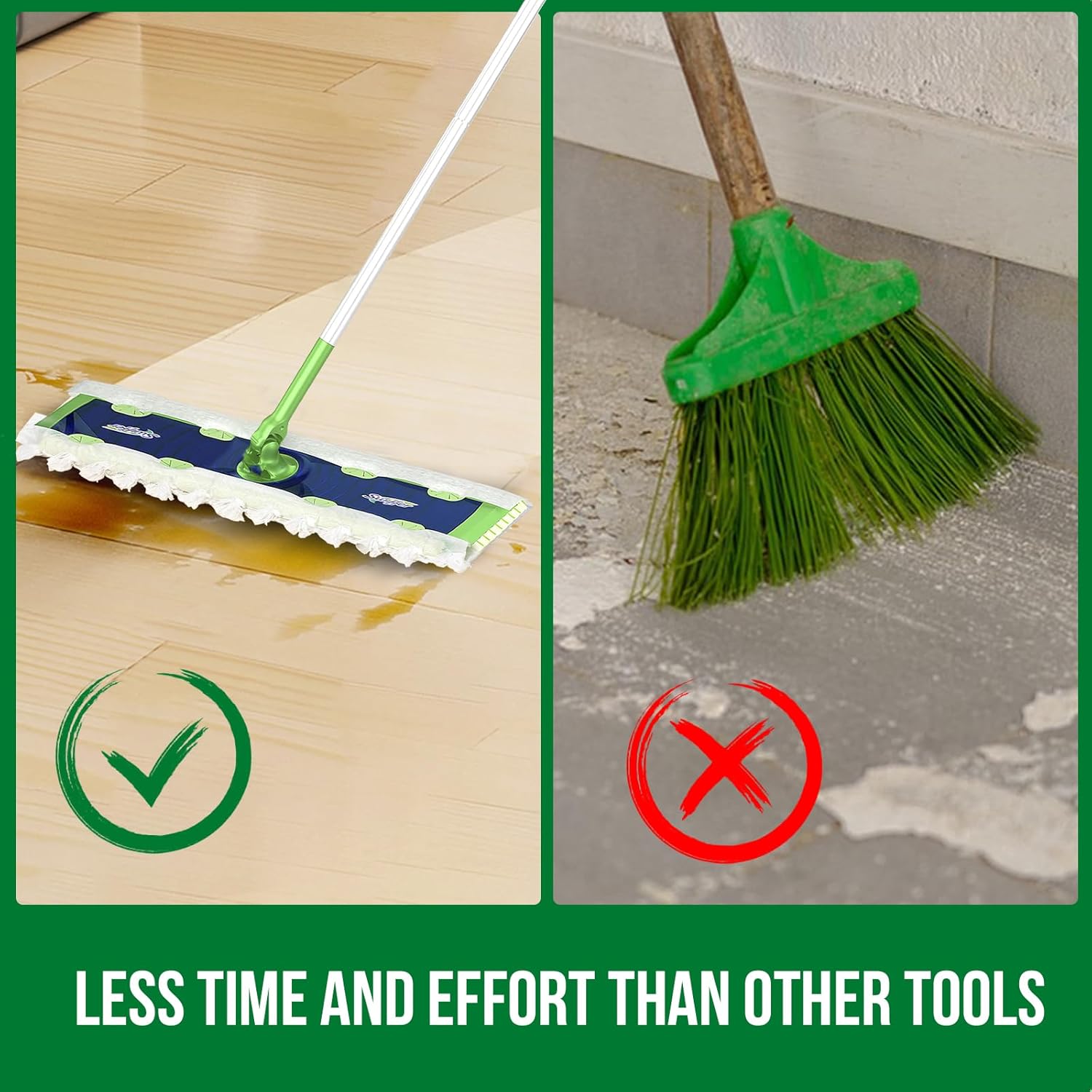 XL Heavy Duty Dry Sweeping Cloths for Swiffer Mop