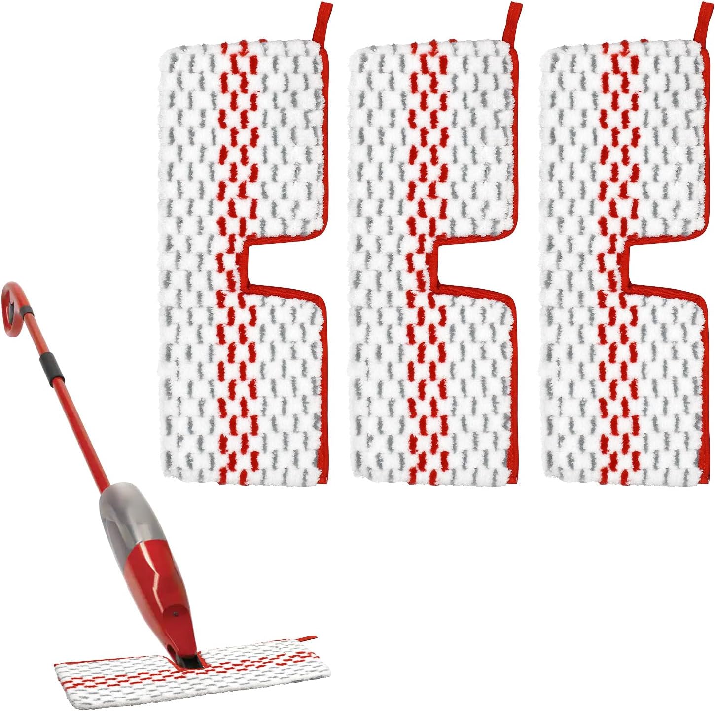 GFRED Microfiber Spray Mop Pads 3 Pack
