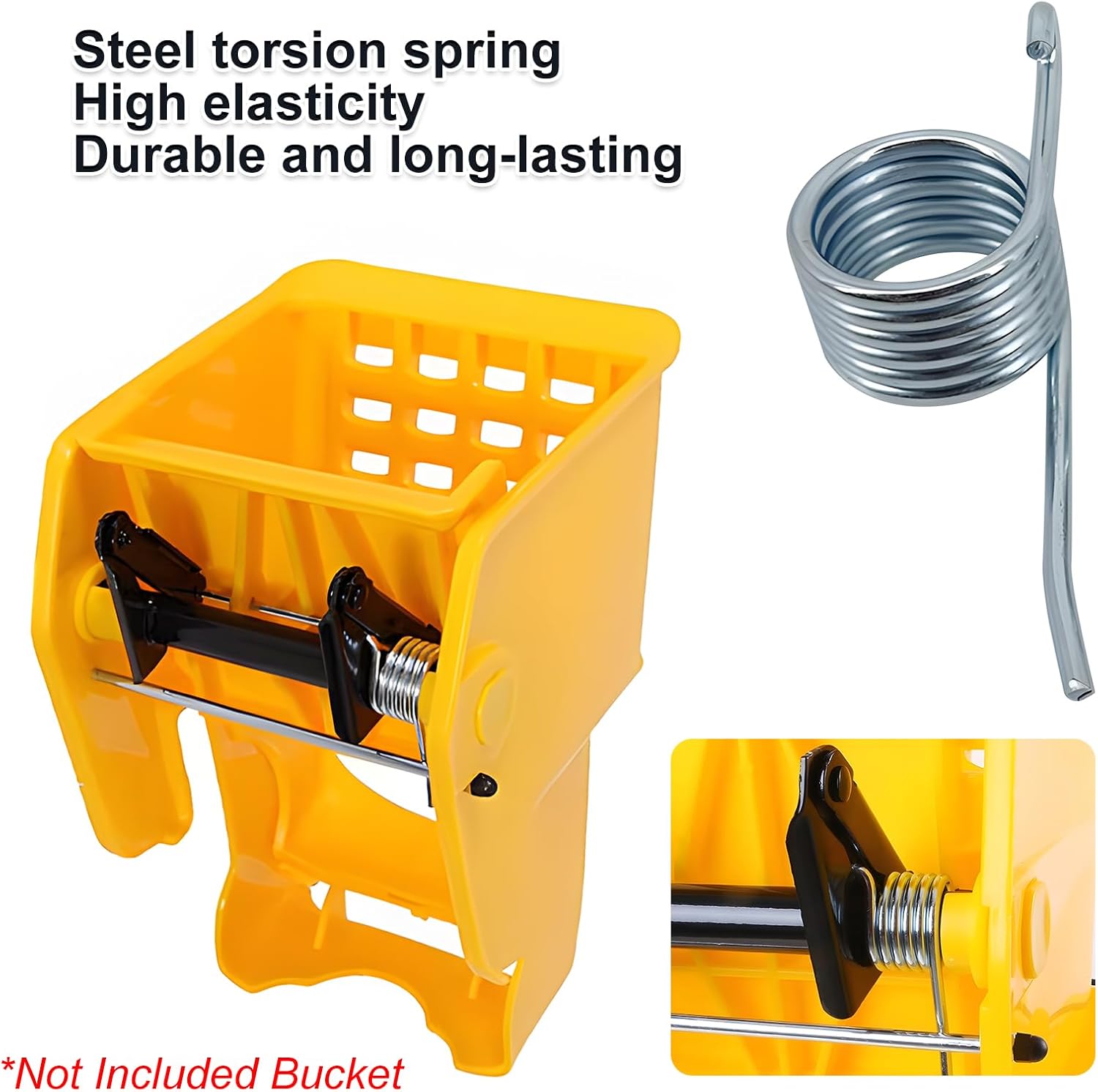 Commercial Mop Bucket Torsion Spring 3 Pack Replacement