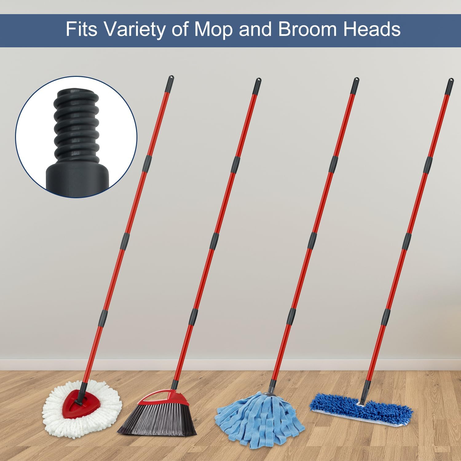 GFRED Mop Handle Replacement for O-Cedar Spin Mop