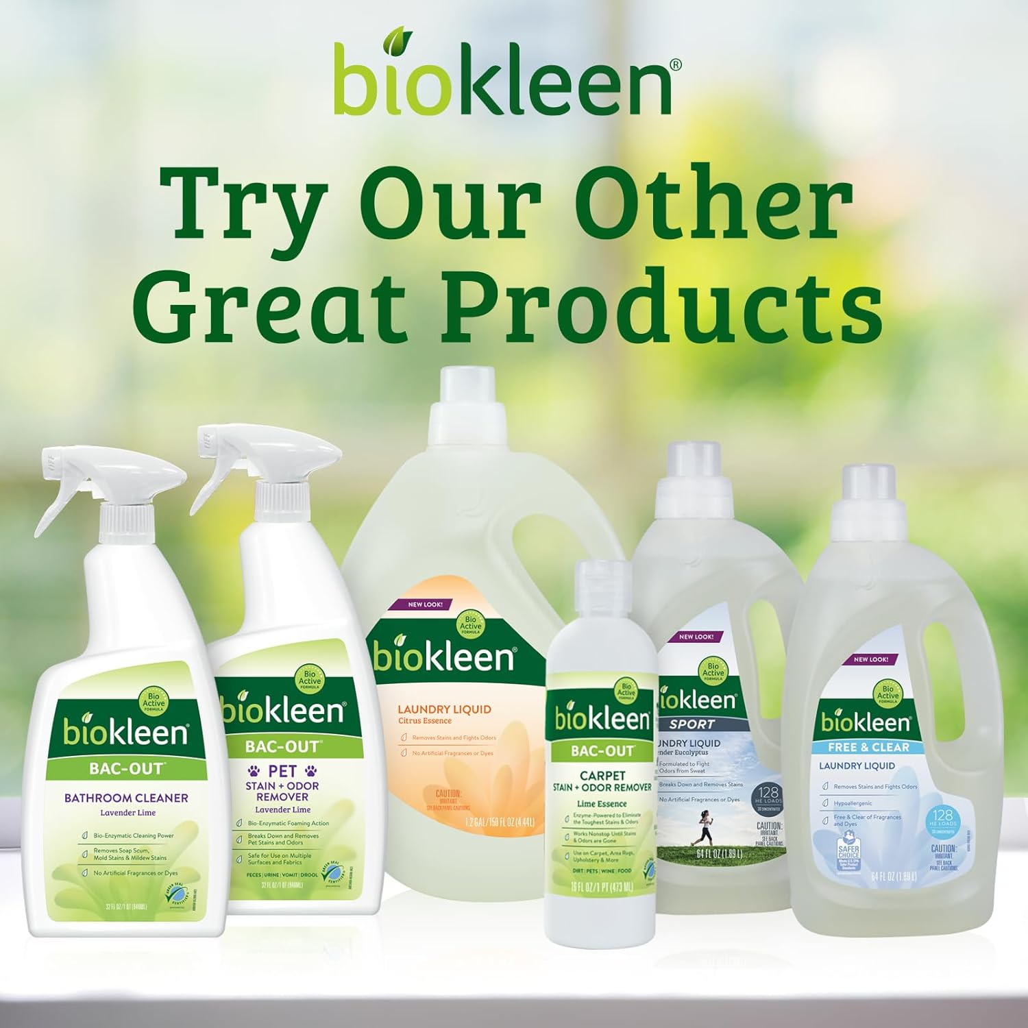 Biokleen Bac-Out Natural Bathroom Cleaner - 2 Pack 1
