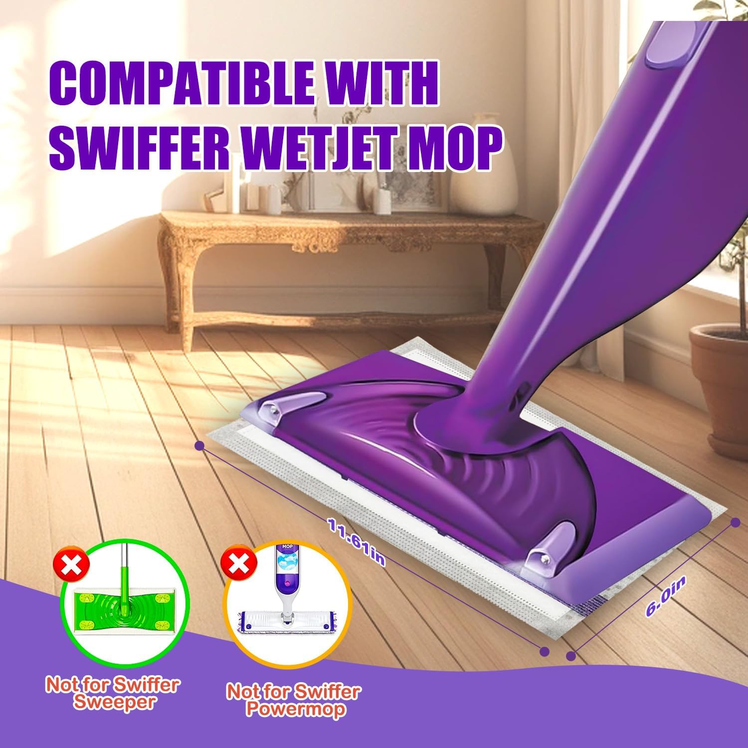 Shu Yuan Swiffer WetJet Mop Pad Refills 20 Count 1