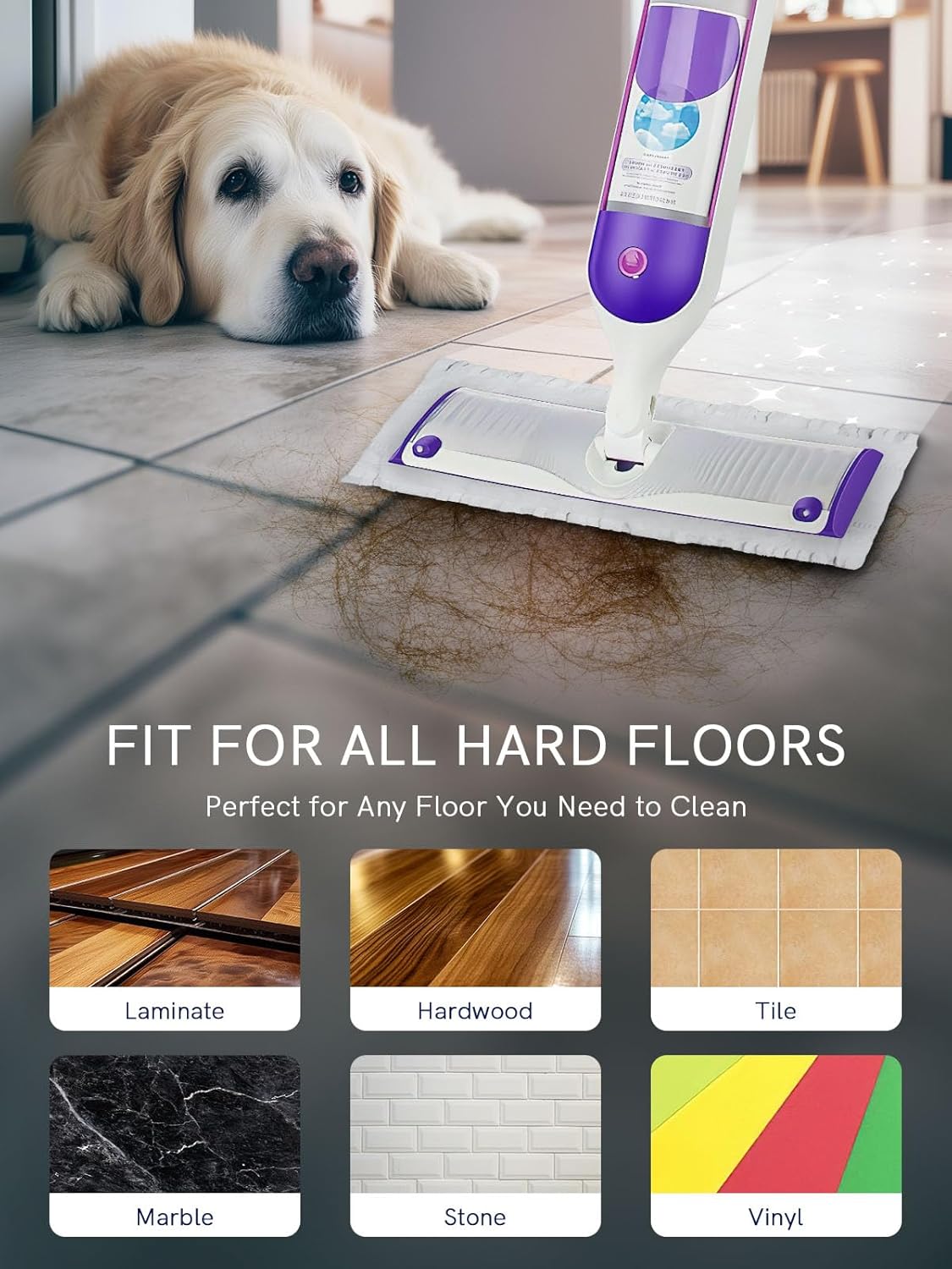 KLEANMAX 20 Count Power Mop Pads Refills for Swiffer