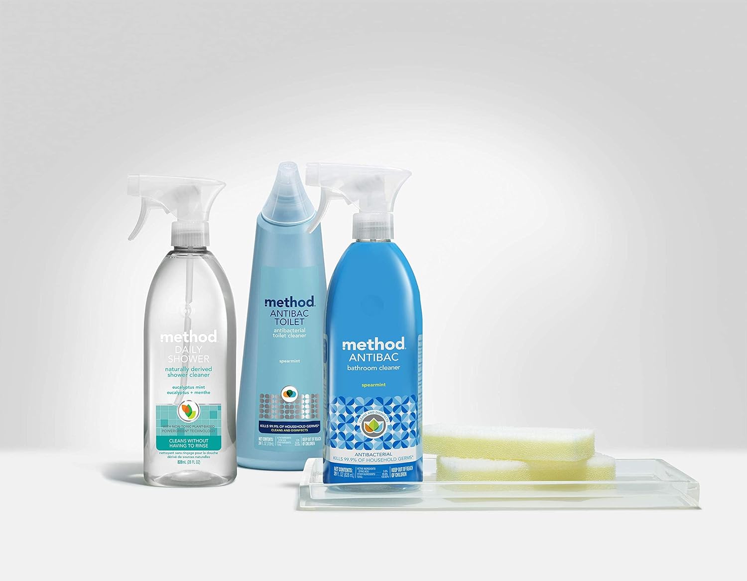 Method Daily Shower Spray Cleaner Eucalyptus Mint 28oz