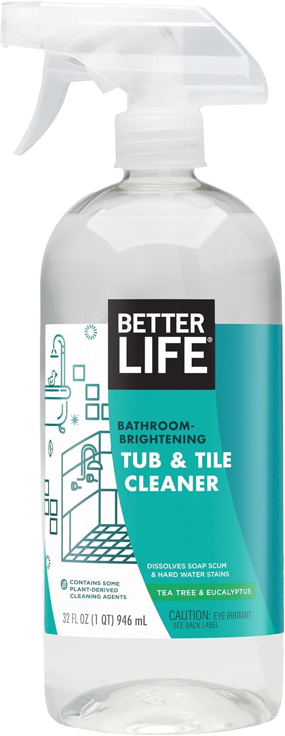 Better Life Natural Tub and Tile Cleaner 32 Fl Oz Pack Of 6