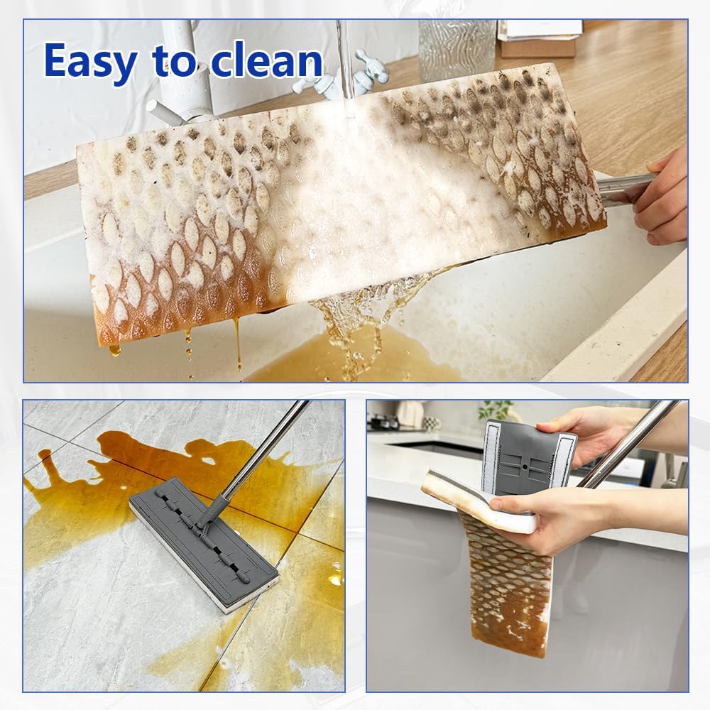 BAISENJIE 13 Magic Sponge Mop Pad Refill 1