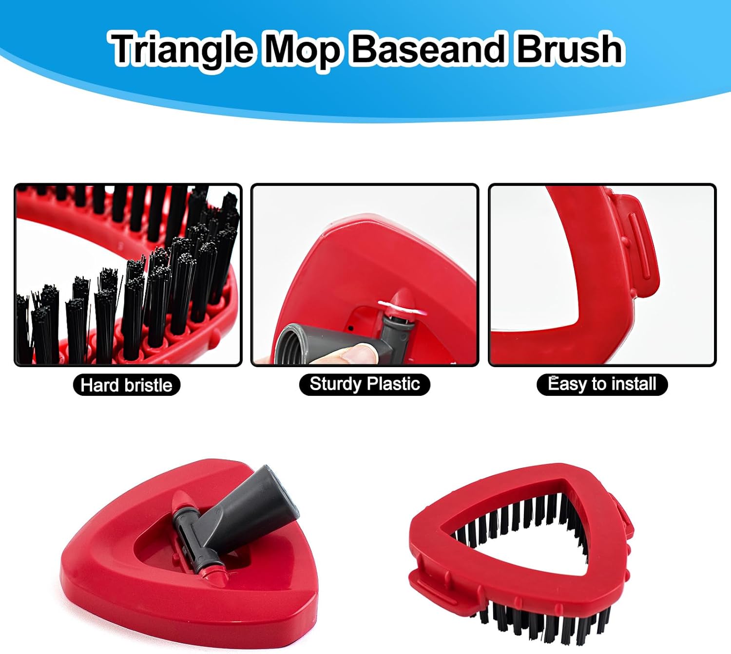 Heuihm Spin Mop Replacement Set for Ocedar Rinseclean 2 Tank System
