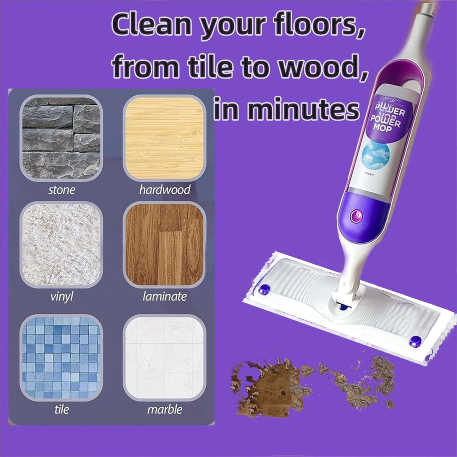 GVMM Premium Mopping Pad Refills 20 Count