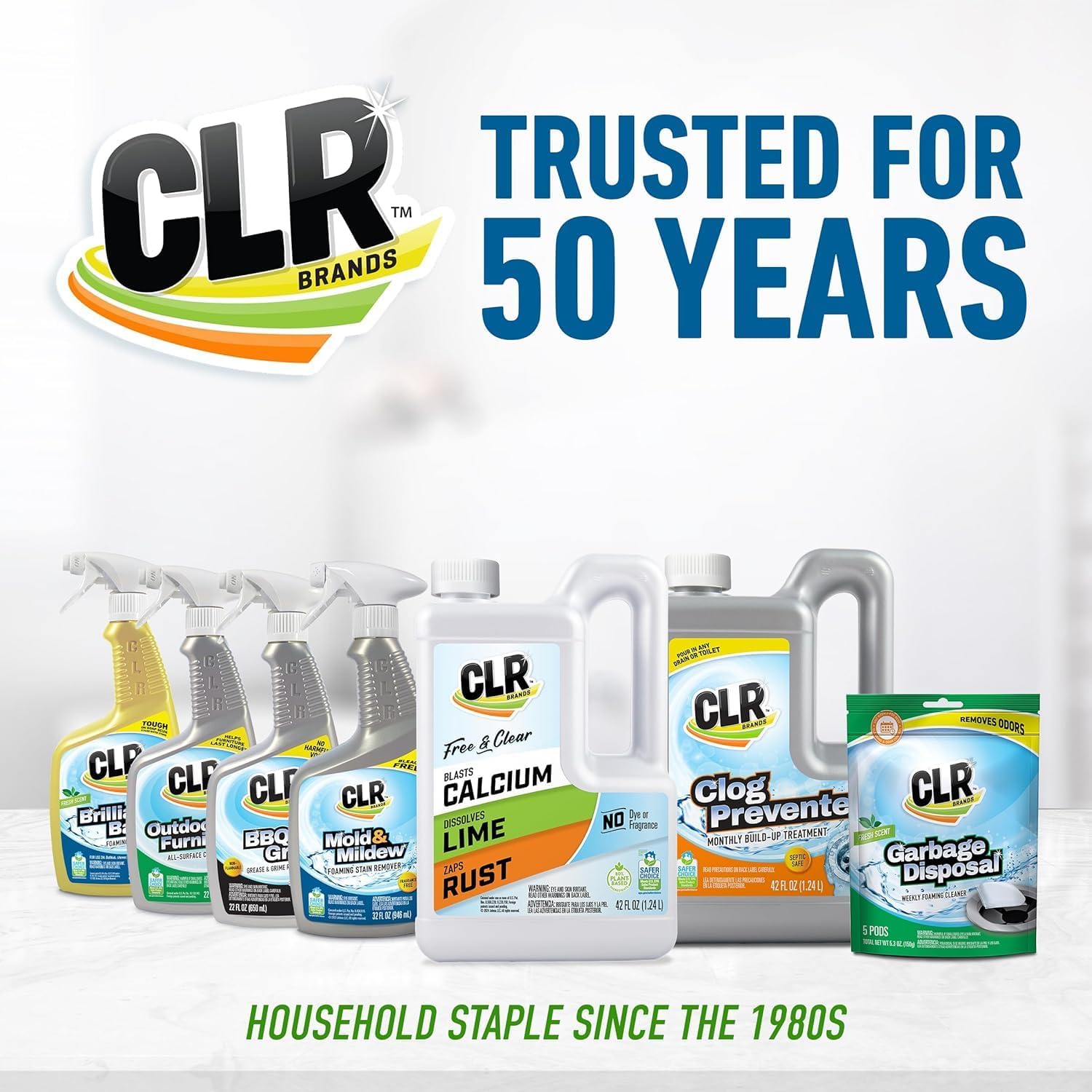 CLR Brilliant Bath Foaming Cleaner 26 Oz Free Clear