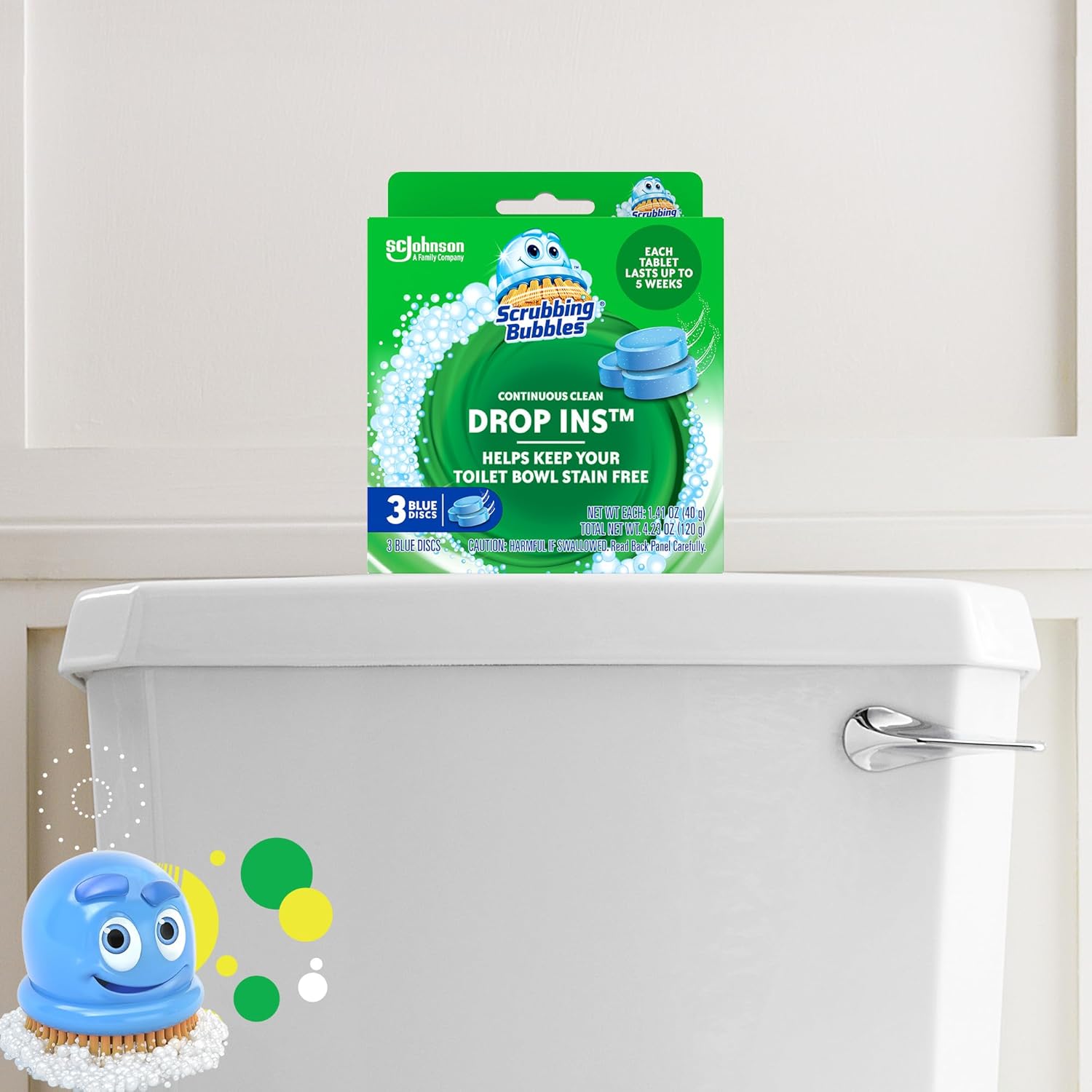 Scrubbing Bubbles Toilet Tablets 3 Count Pack Of 1