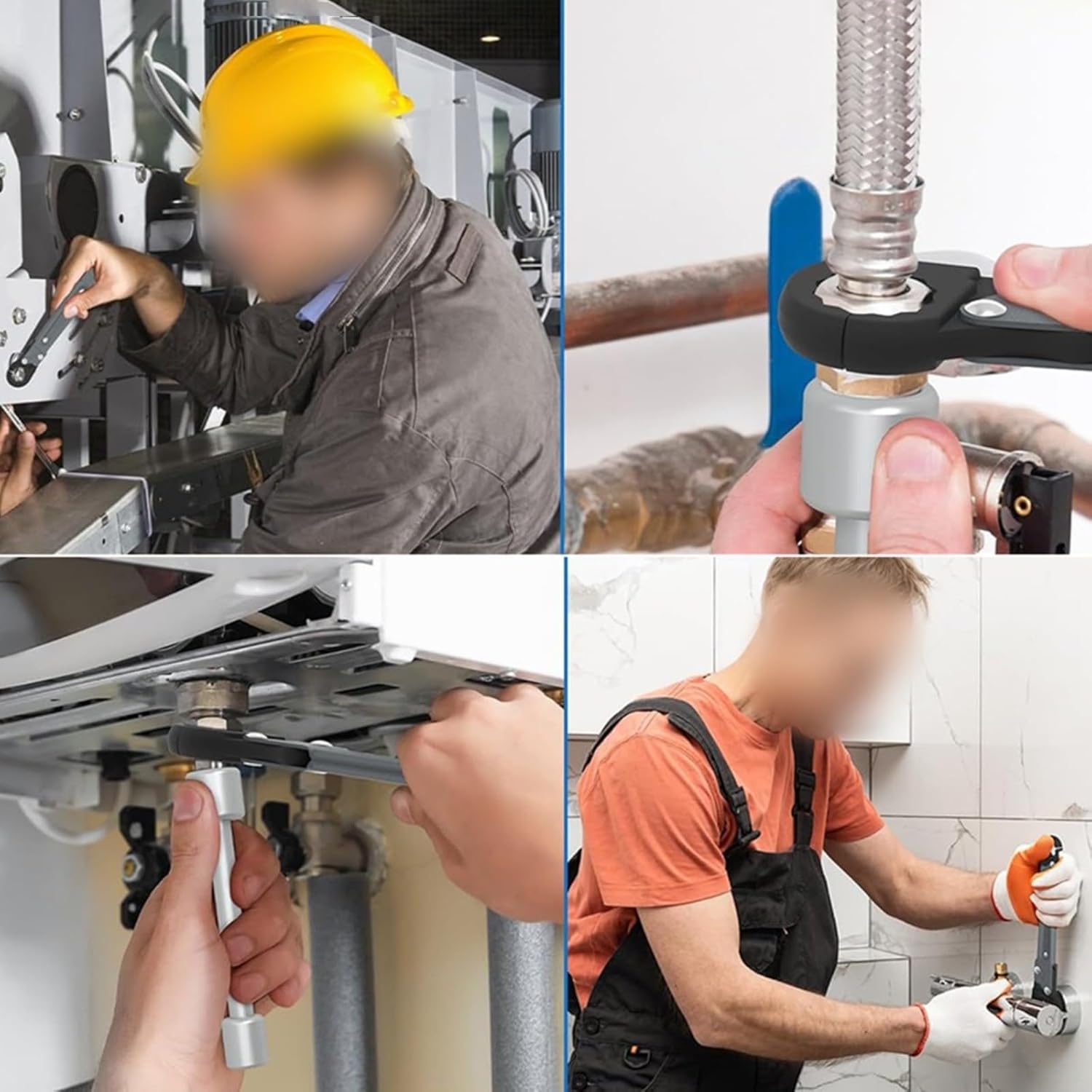 Marebm Angle Stop Wrench Kit for Professional Plumbers 1