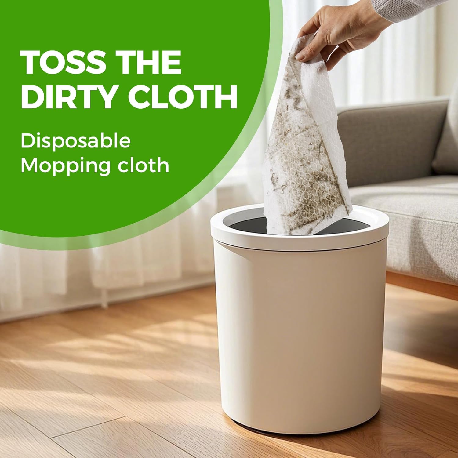 UKEENOR Dry Mop Refills - 160 Count Electrostatic Dusting Cloths