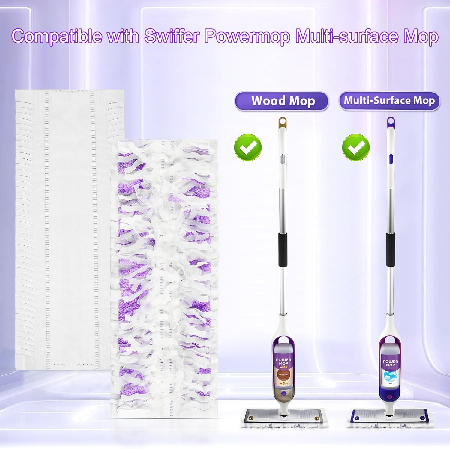 12 Pack Chyodi Power Mop Refills Compatible with Swiffer