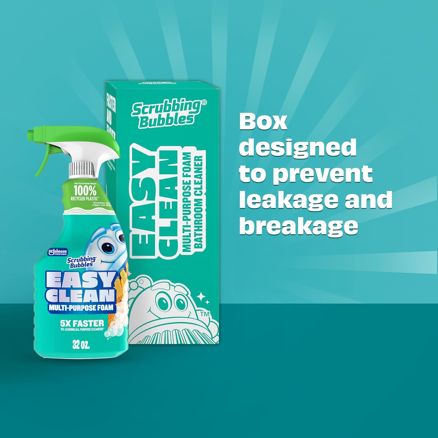 Scrubbing Bubbles Easy Clean Foaming Bathroom Cleaner Spray 32 oz