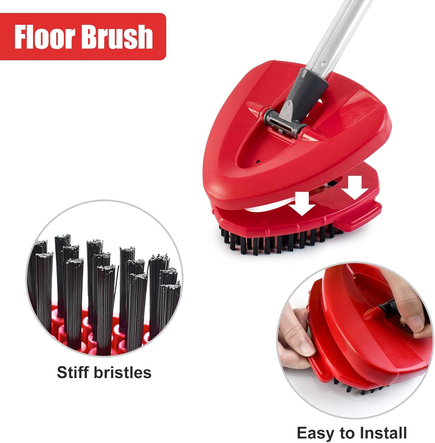 Aruihm Spin Mop Replacement Handle 2 Pack
