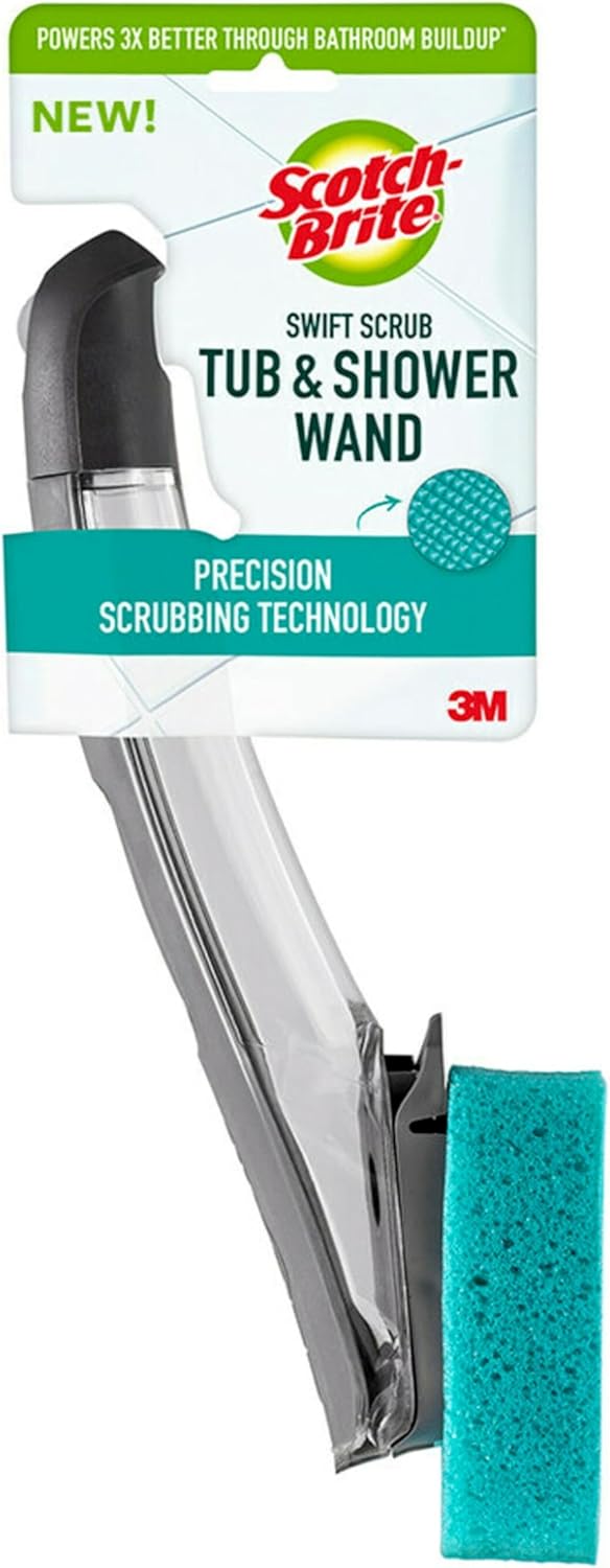 Scotch-Brite Scrub Wand for Bath and Shower Cleaning