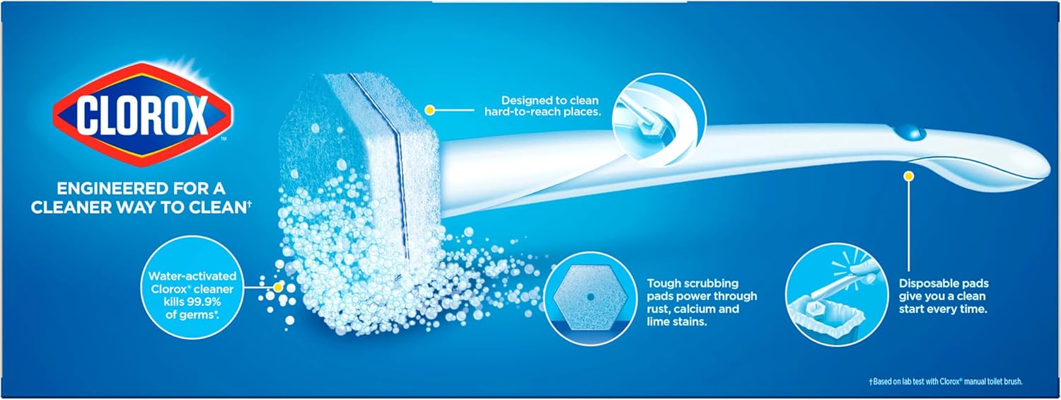 Clorox ToiletWand Refills 10 Count Pack May Vary