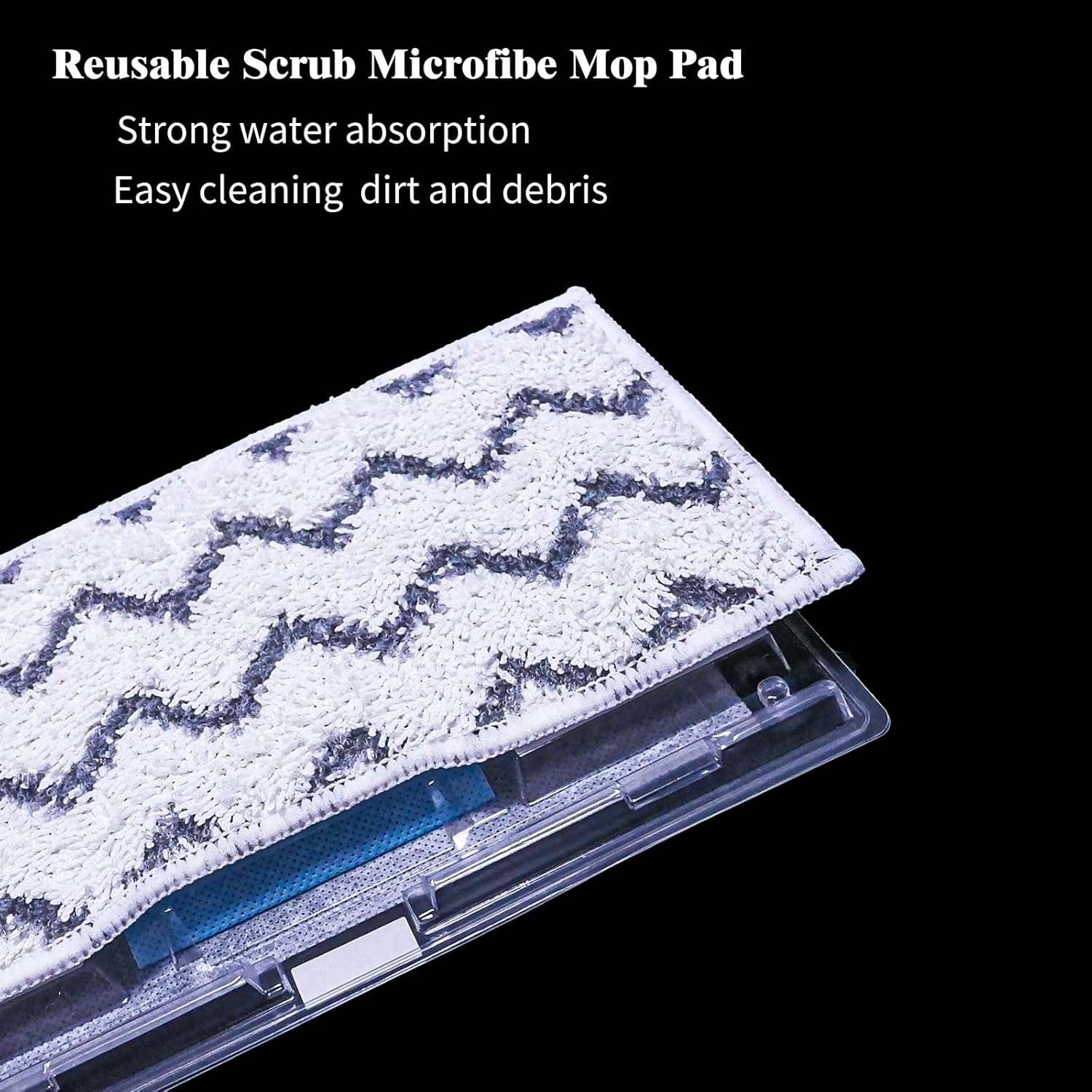 Reusable Mop Pad Refills for Shark VACMOP Models